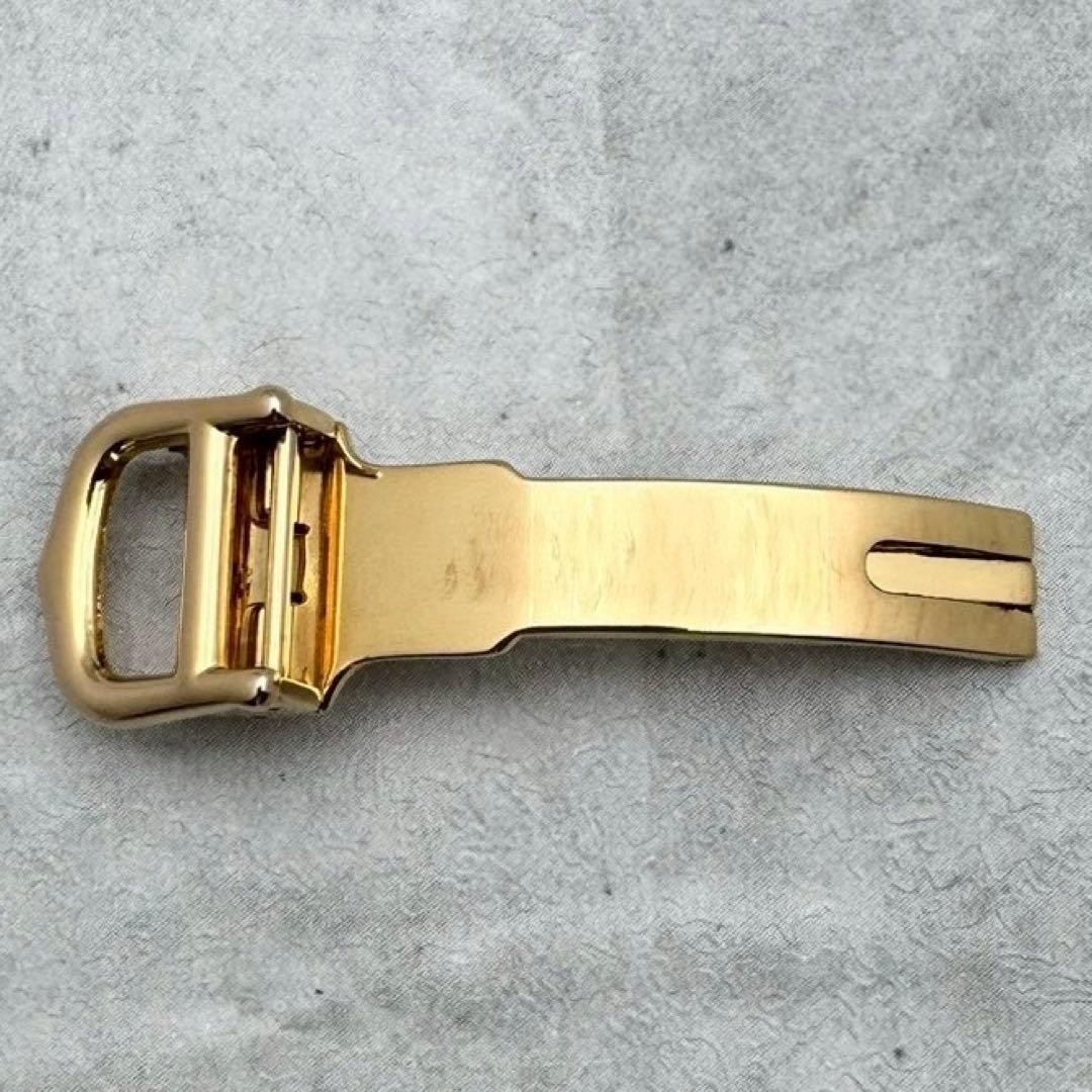 Cartier Genuine 12mm Gold-Tone Folding Clasp Stainless Steel (SS) from Japan