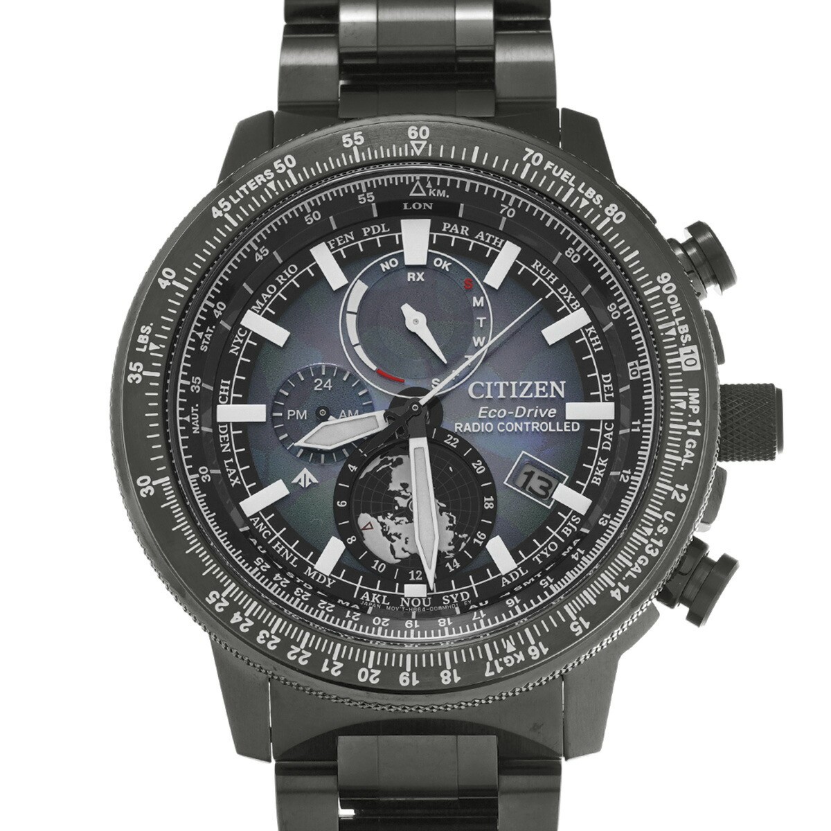 Citizen Promaster Sky Eco-Drive BY3005-56E Multicolor Watch – Used, Japan