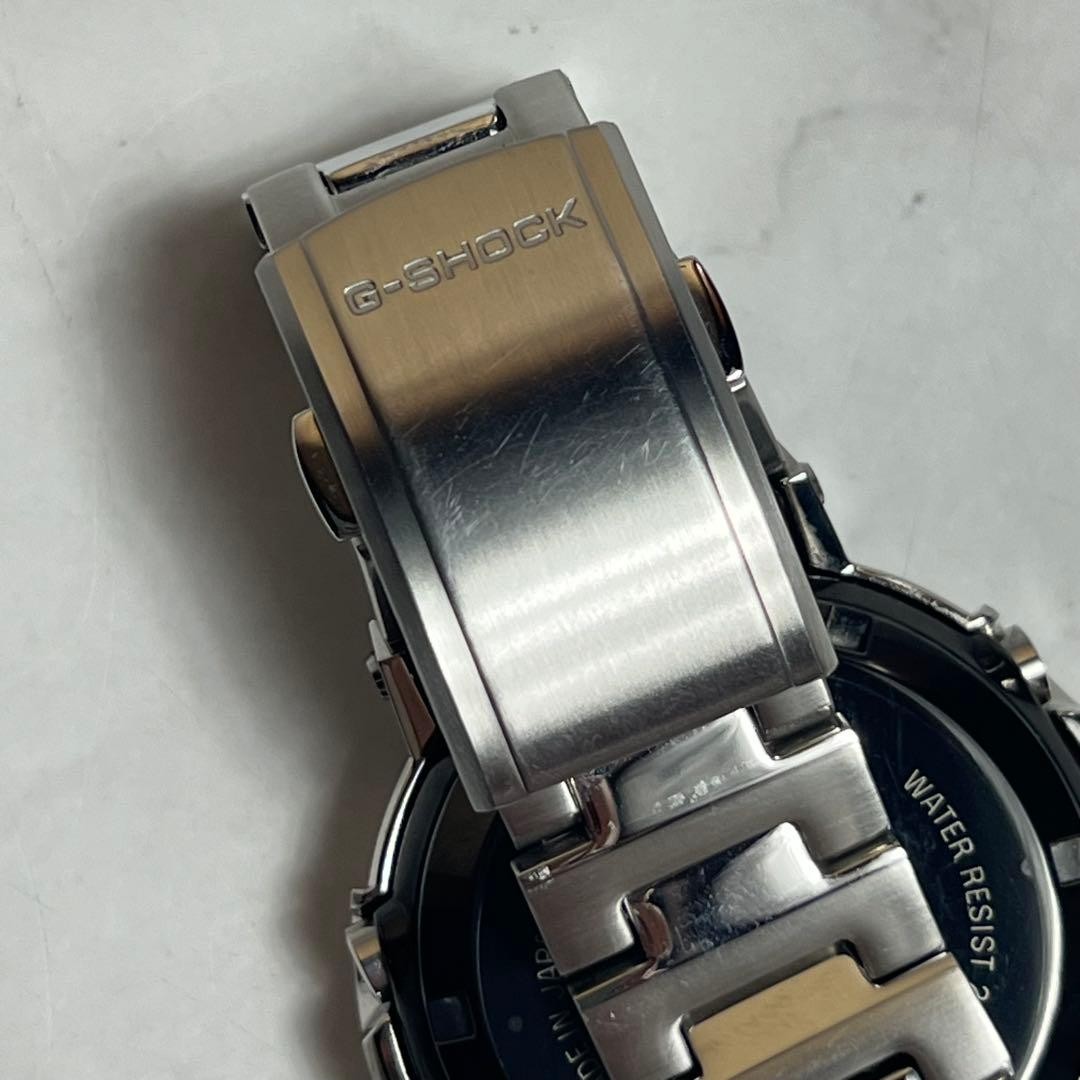 CASIO G-SHOCK AWM-500D-1A8JF Full Metal Silver Watch Used