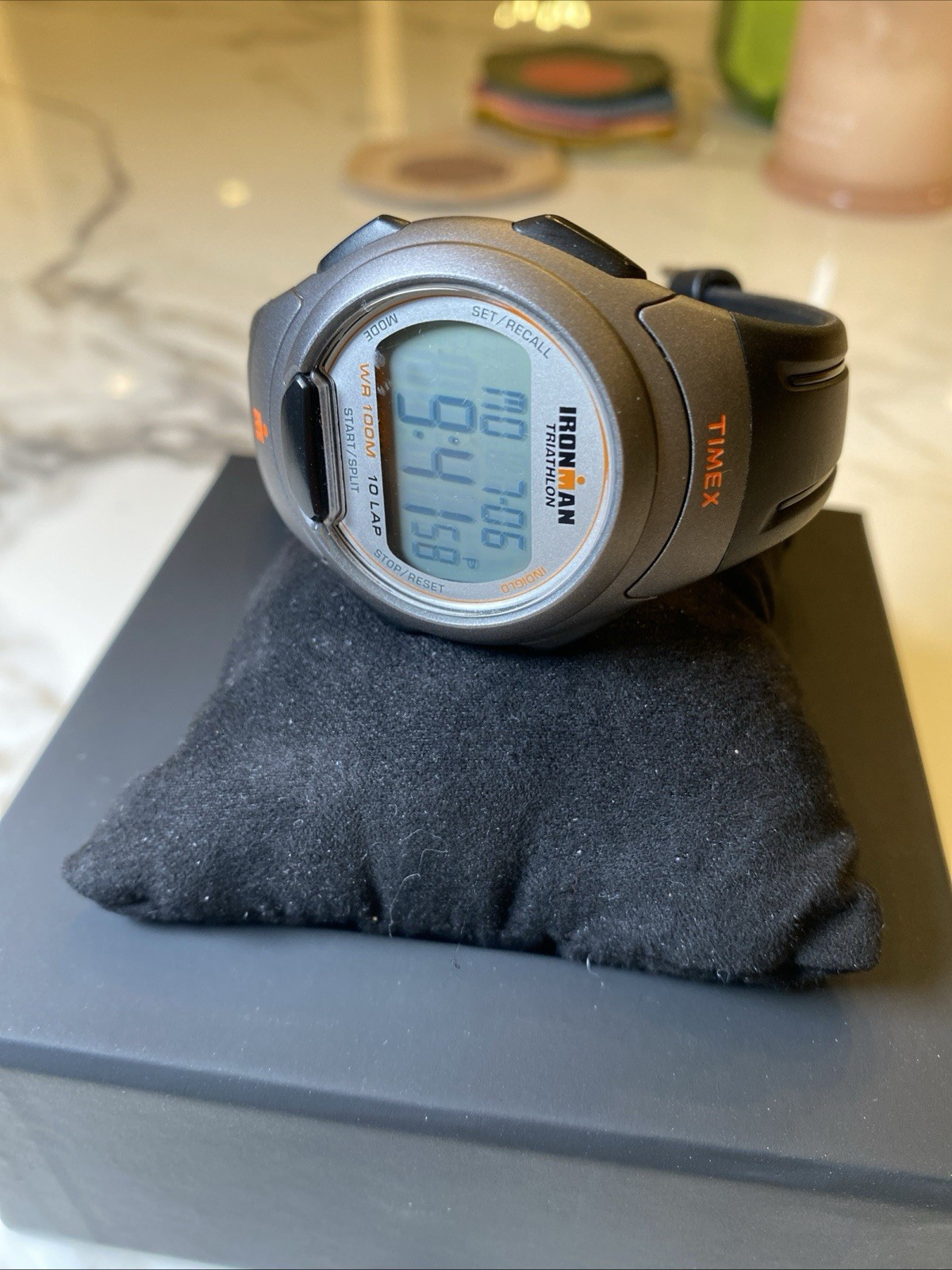 Timex Ironman Triathlon Watch Mens 40mm WR 100M 10 Lap Indiglo – Good Condition