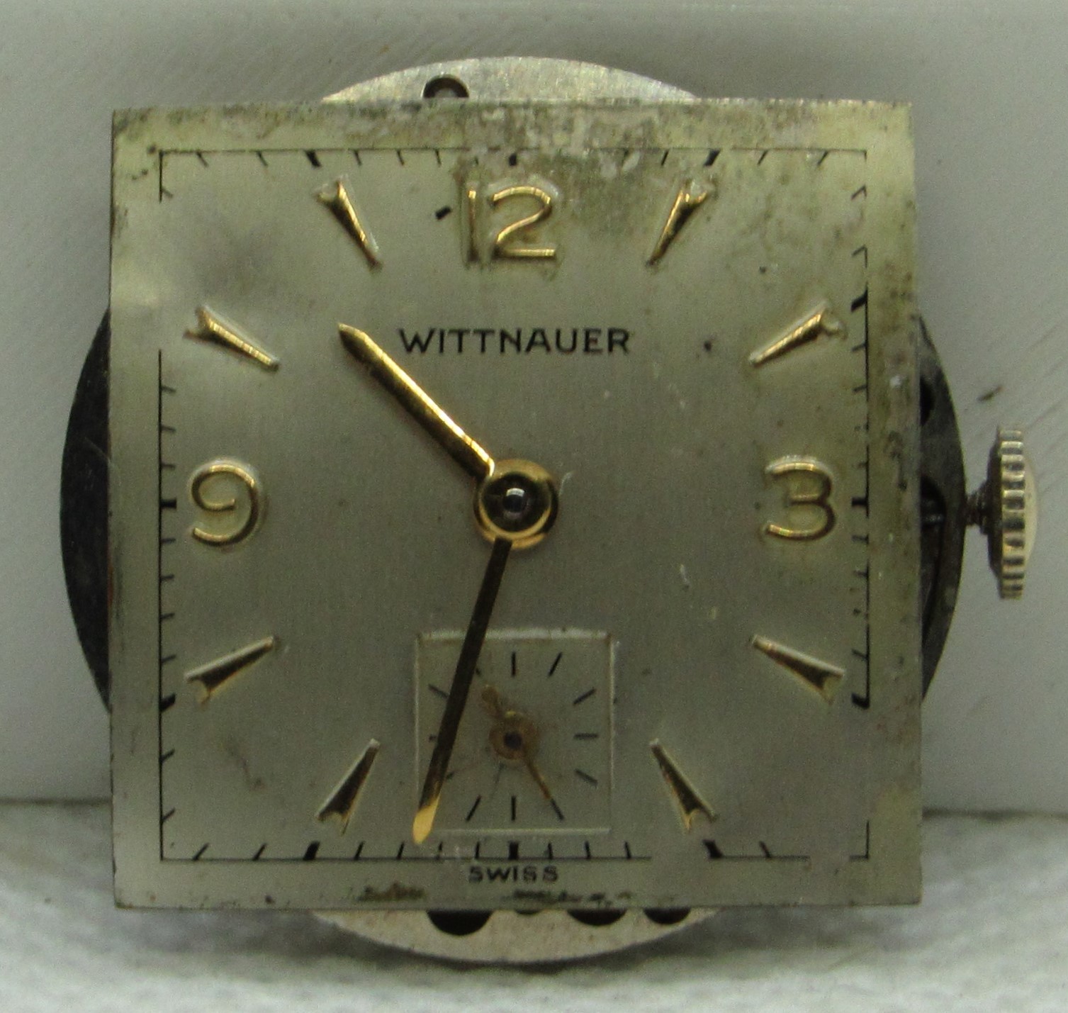 1950s Men’s Wittnauer 76 Revue Manual Wind Watch – Runs Great!