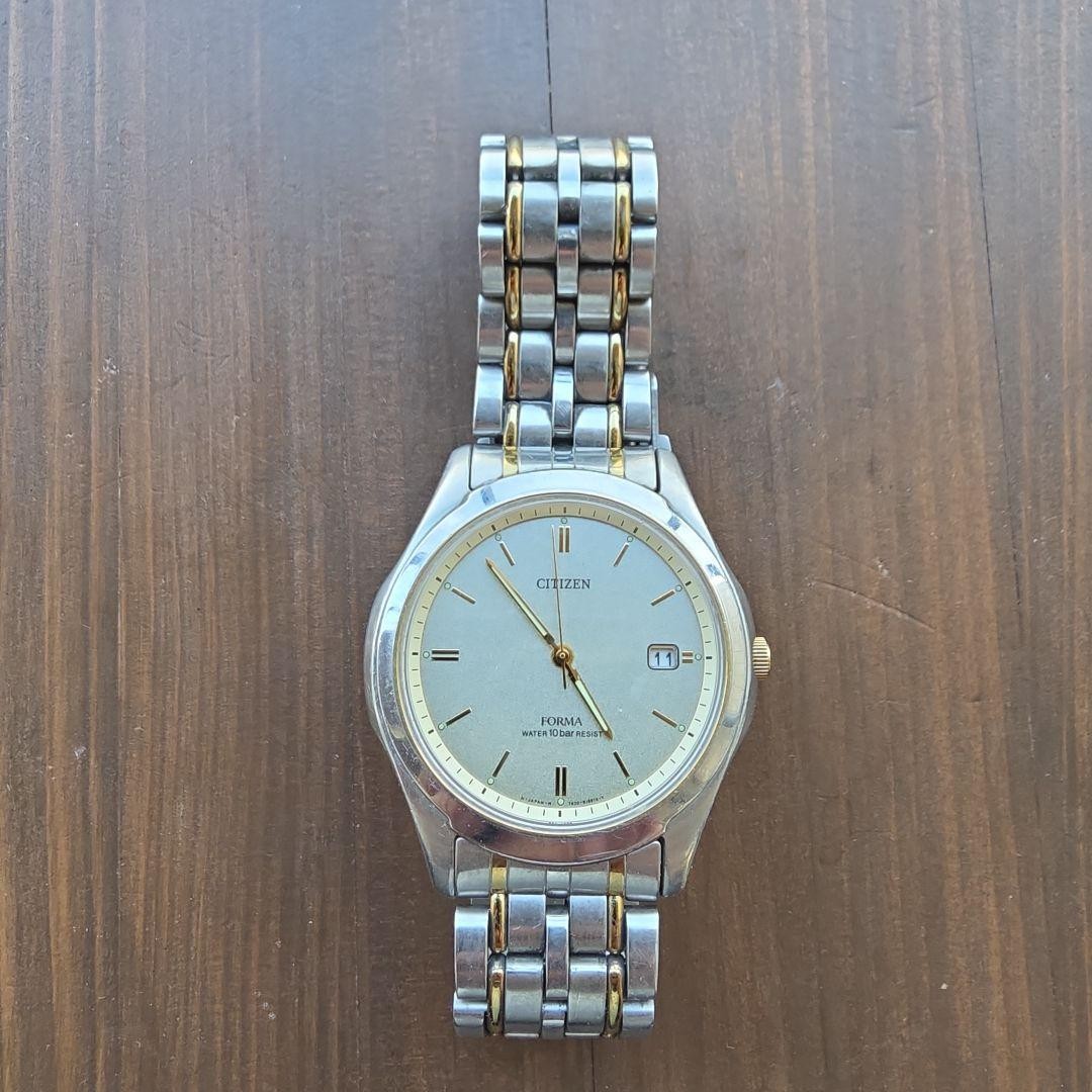 Solar-powered CITIZEN FORMA Eco-Drive 10BAR men’s watch – working condition
