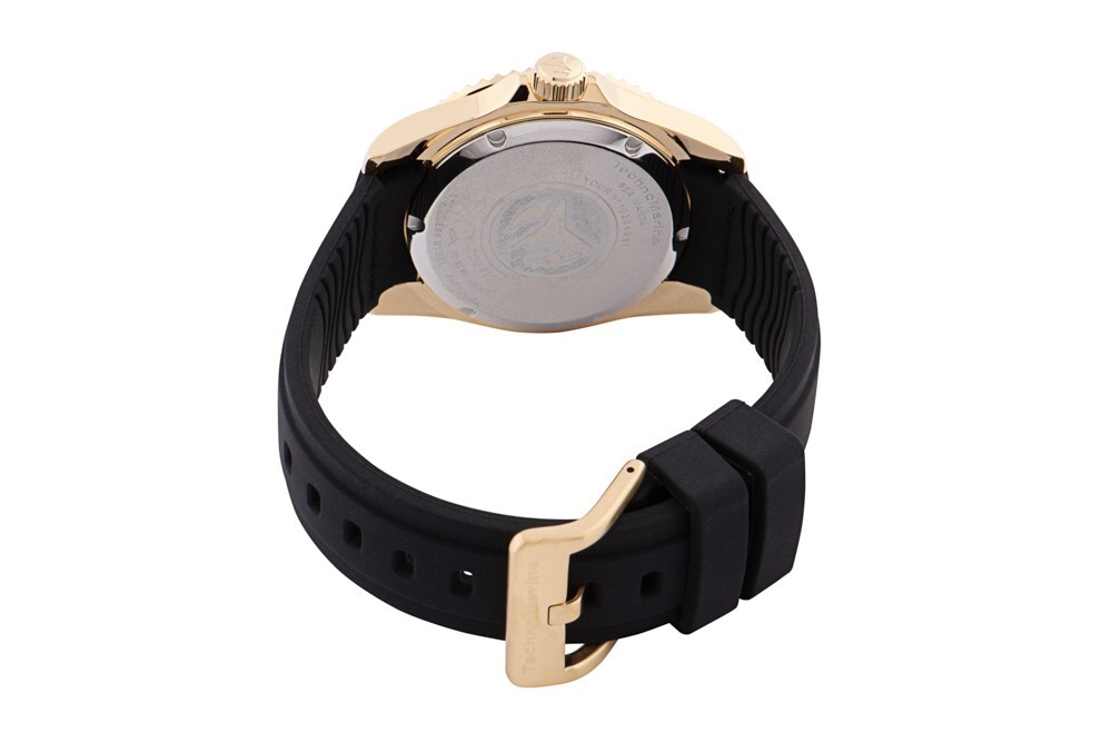 TechnoMarine Men’s Manta Sea Blue Dial Quartz Gold Watch TM-220115