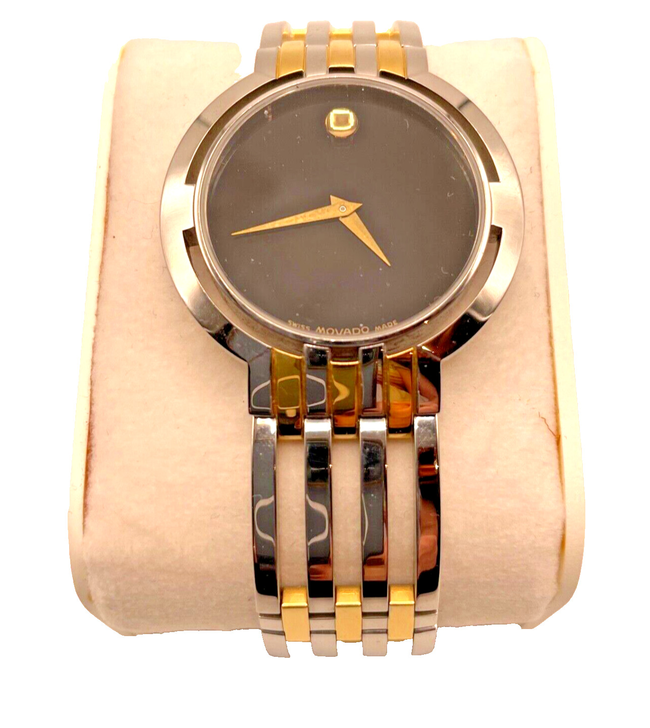 Movado Museum Esperanza 81 G2 1883 Classic Two-Tone SS Quartz Unisex Watch