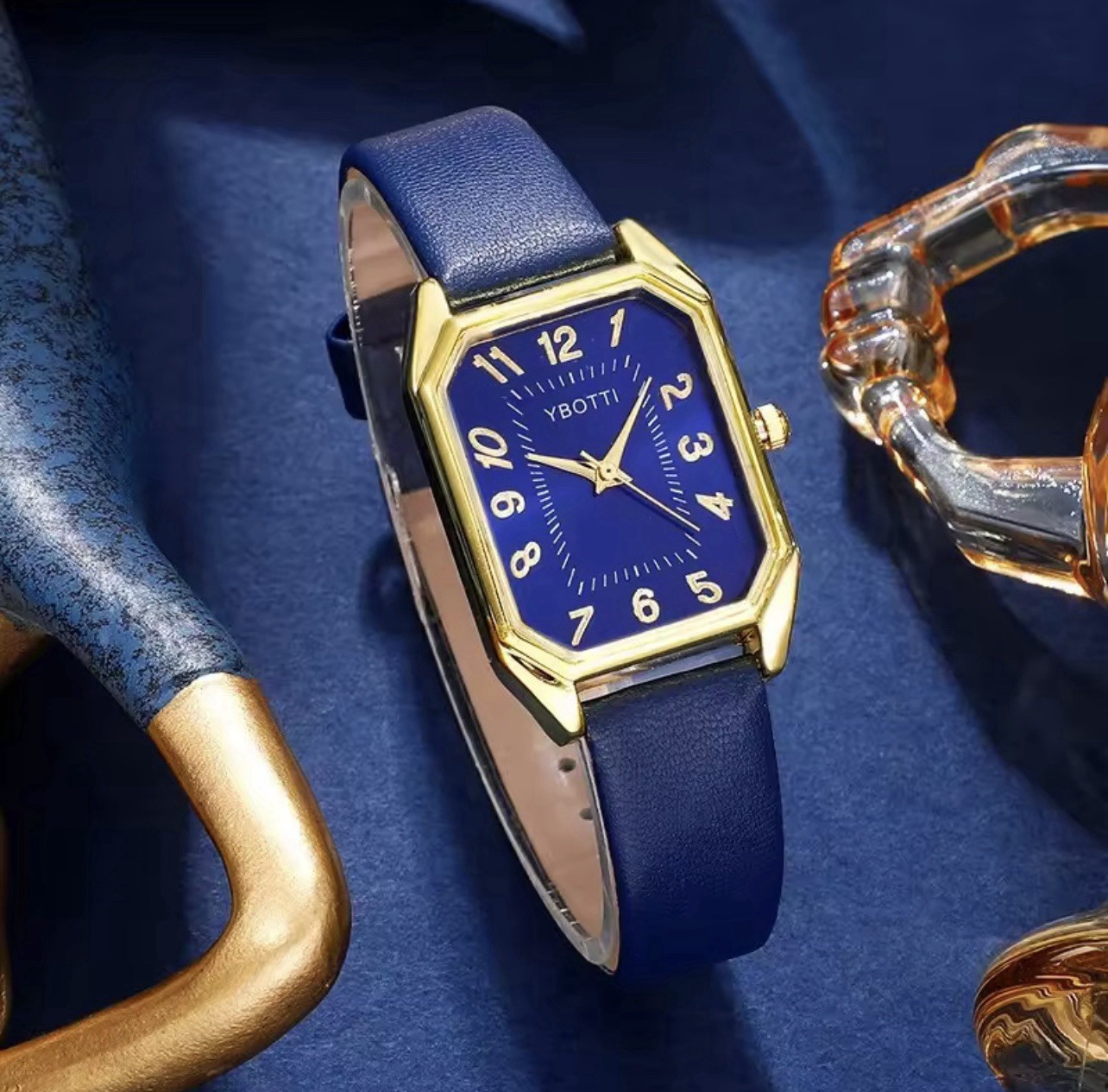 Luxury Fashion Square Quartz WristWatch
