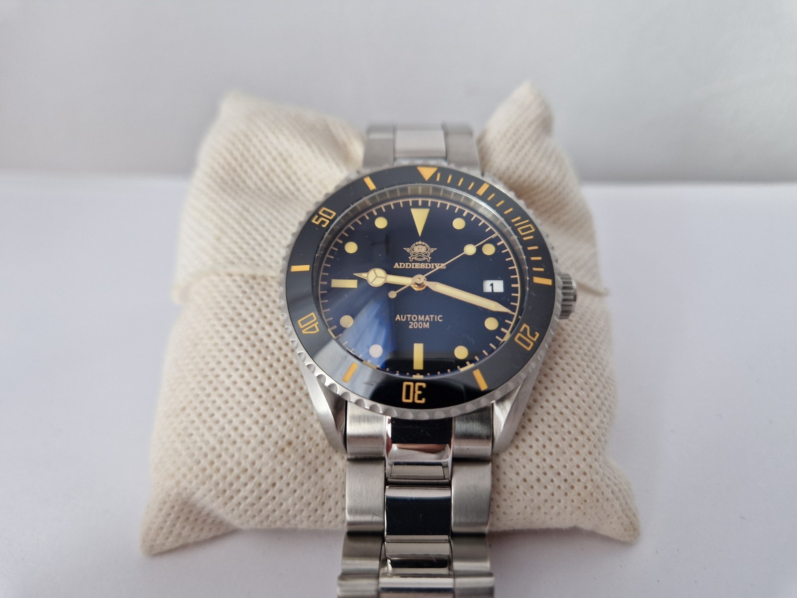 ADDIESDIVE -Automatic 200 -Ref NH35 -All Stainless Steel Case -Rotating Bezel