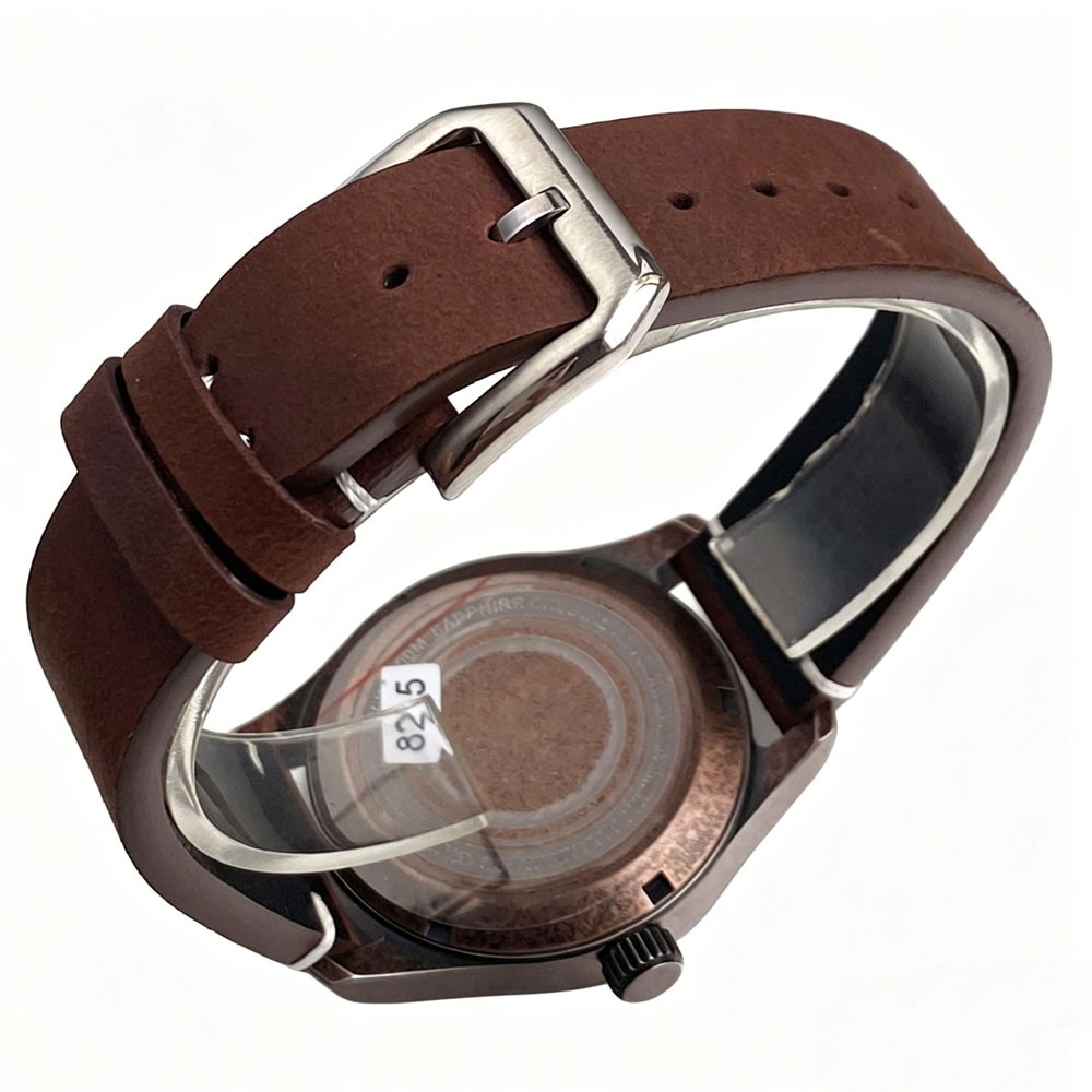 PVD Bronze Case TANDORIO 39mm Military Field Dive NH35 2824 Automatic Watch Men