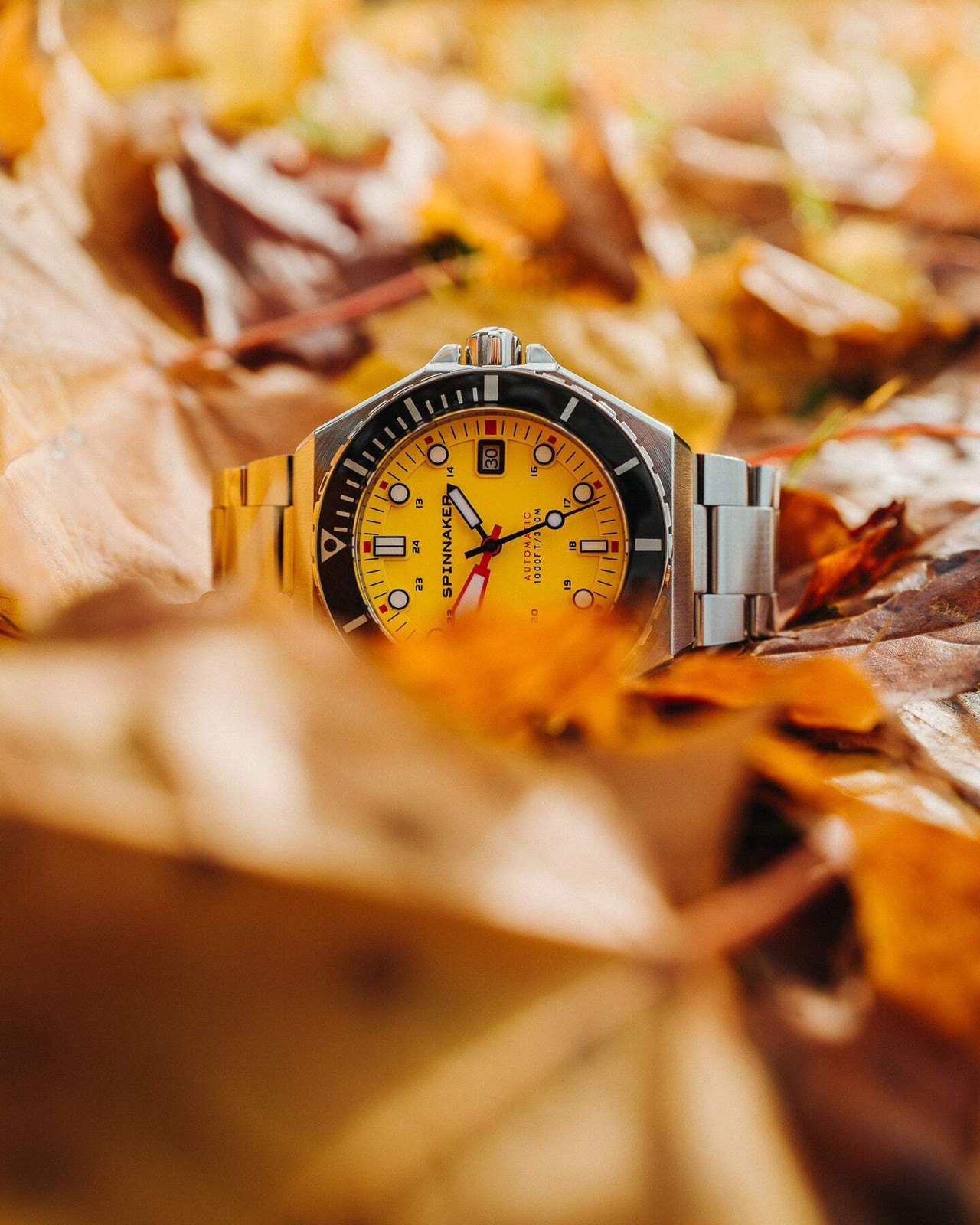 Spinnaker Dumas Stainless Steel 44mm Japanese Automatic Wristwatch