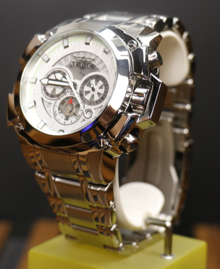 Invicta Coalition Forces Behemoth Men’s Watch 60mm, (Man of War) Steel 49772