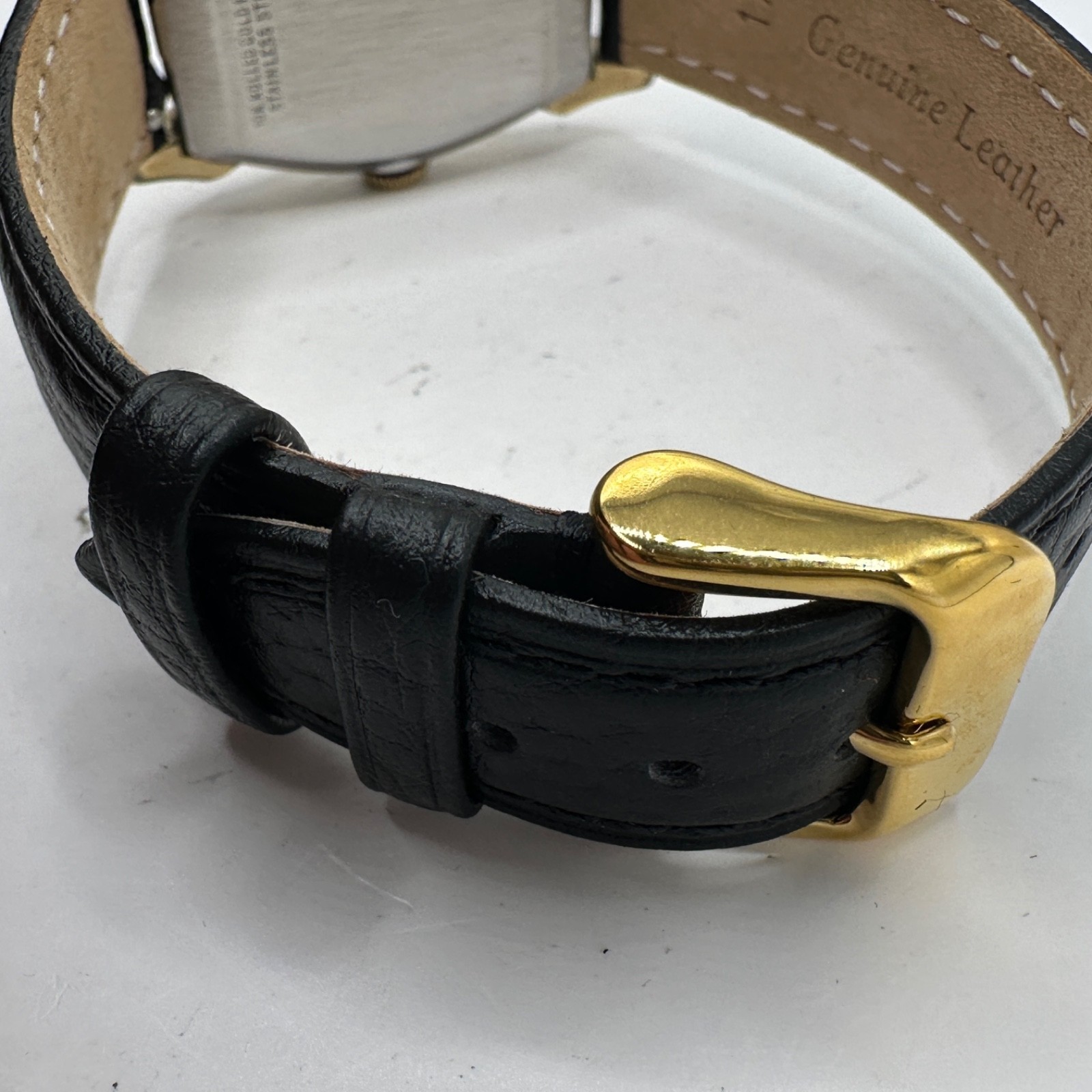 Benrus Vintage Men’s Watch Manual Wind 1950’s Running with New Leather Band