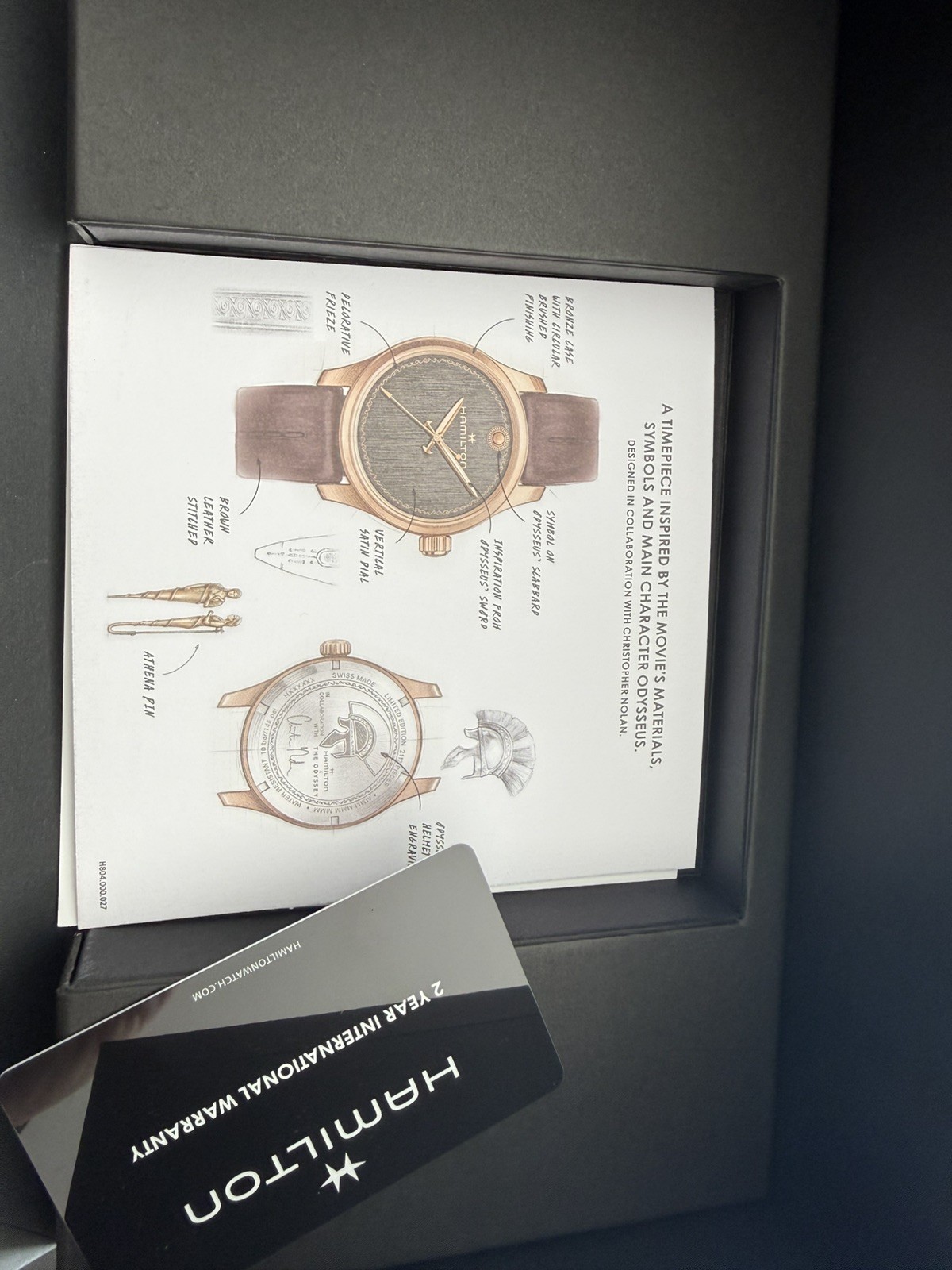 Hamilton Khaki Field Auto The Odyssey Limited Edition Bronze H70675530 – Nolan