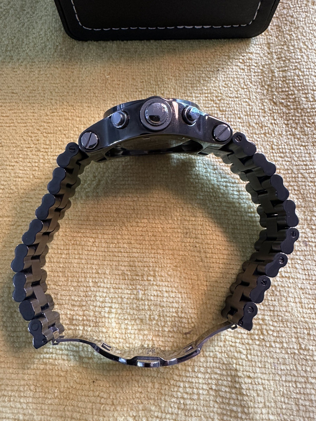 Renato Beast Collezioni Gunmetal Chronograph (Carbon Fiber Dial – New Battery)