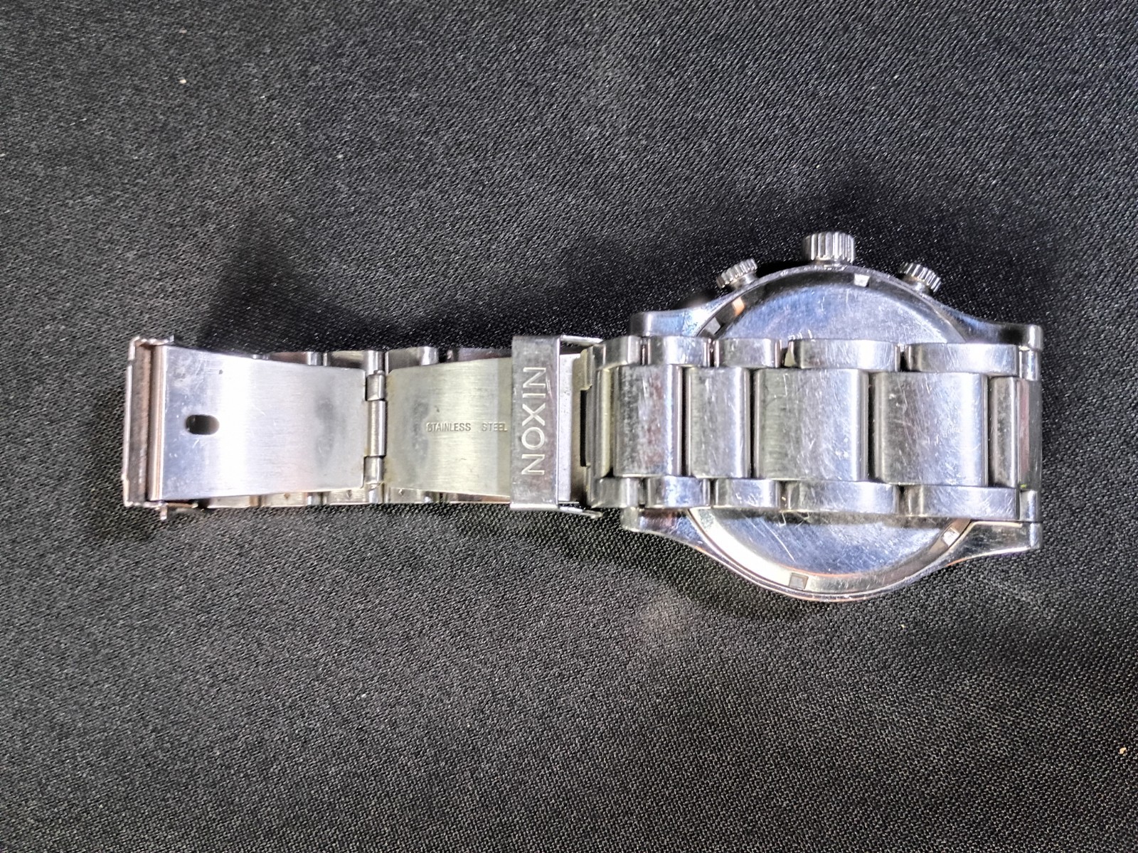 Nixon The 51-30 Chrono Men’s Quartz Chronograph Date 51mm Silver Bracelet