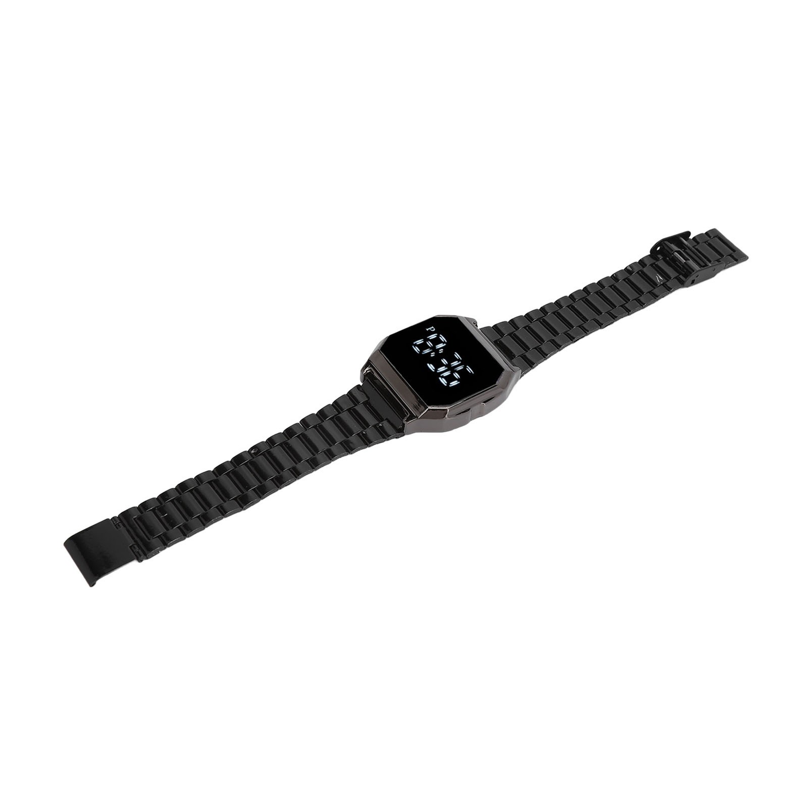 LED Watch for Student Tetragonum Digital Sports Watch with Folding Clasp Alarm