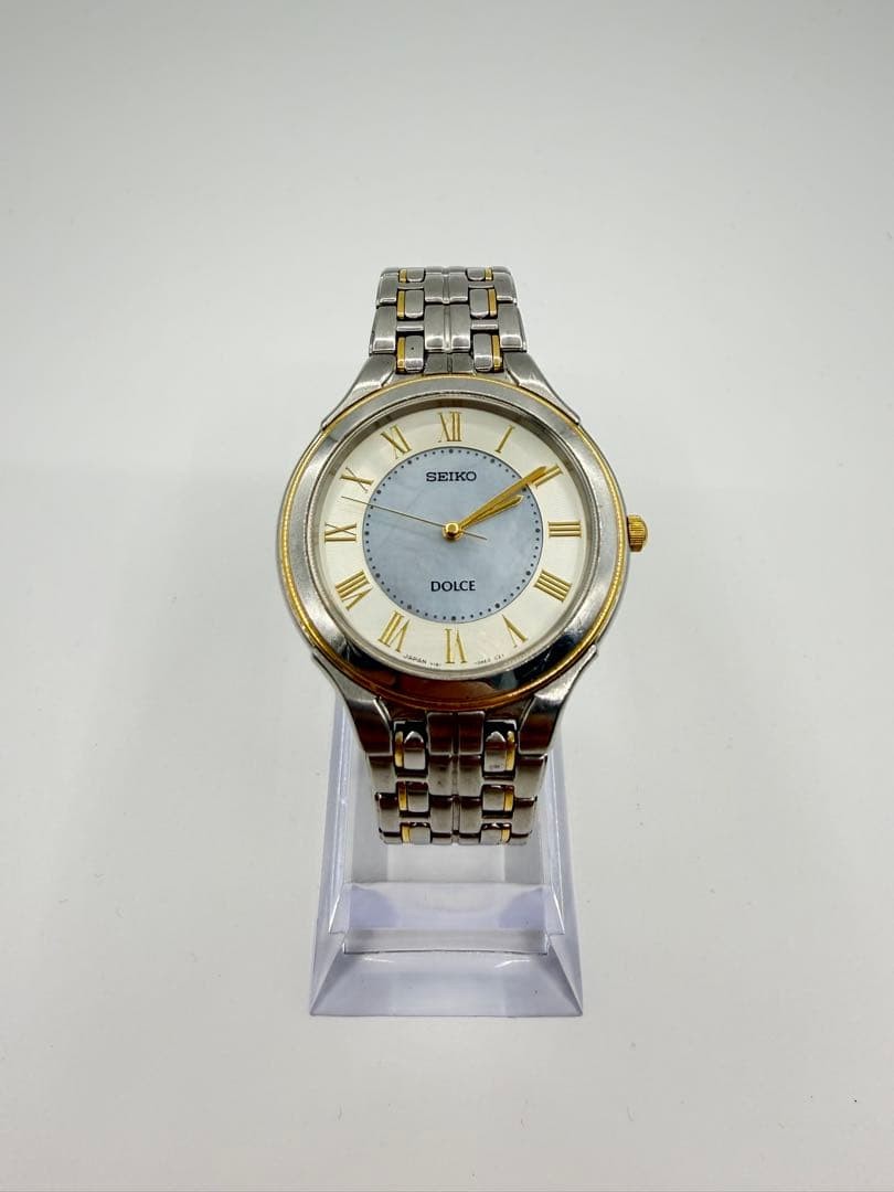 Working SEIKO DOLCE V181-0AC0 wristwatch