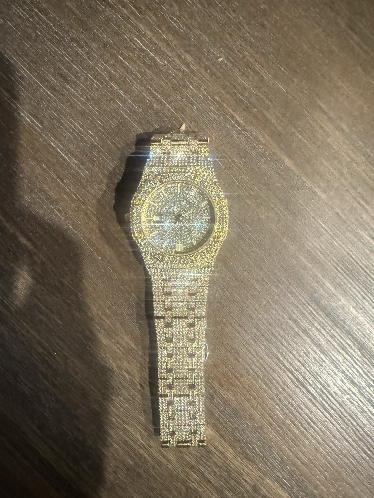 Gold Encrusted Watch