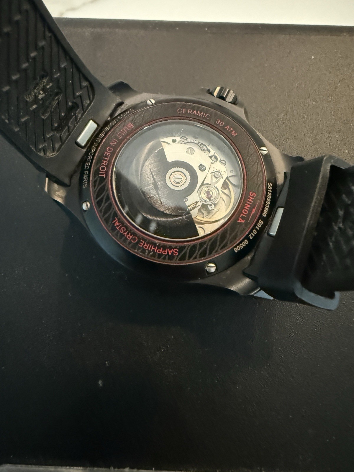 Shinola Ceramic Monster Men’s Watch 43mm