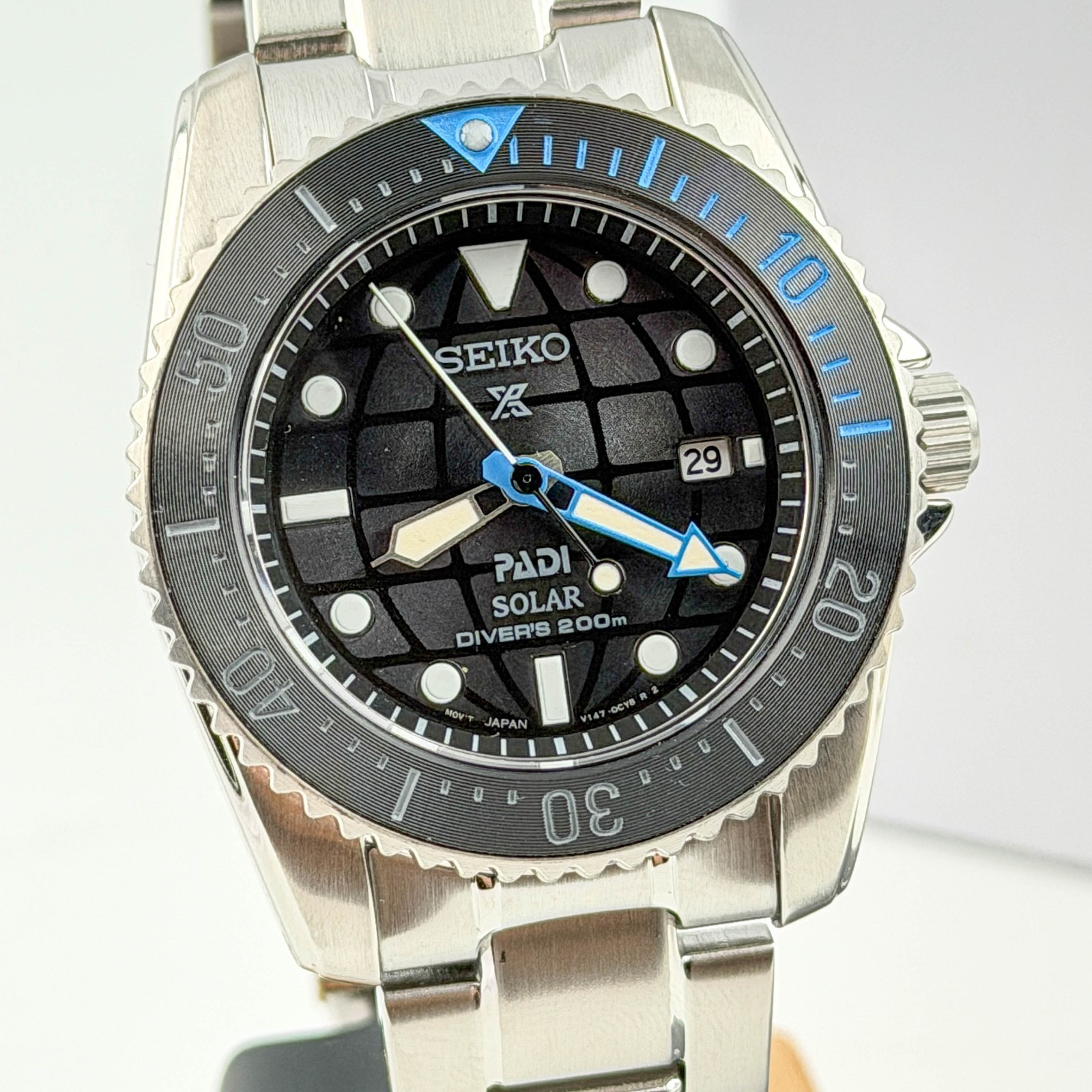 SEIKO Prospex PADI SNE575 Solar Power Dive Men’s Watch Special Edition 38.5MM