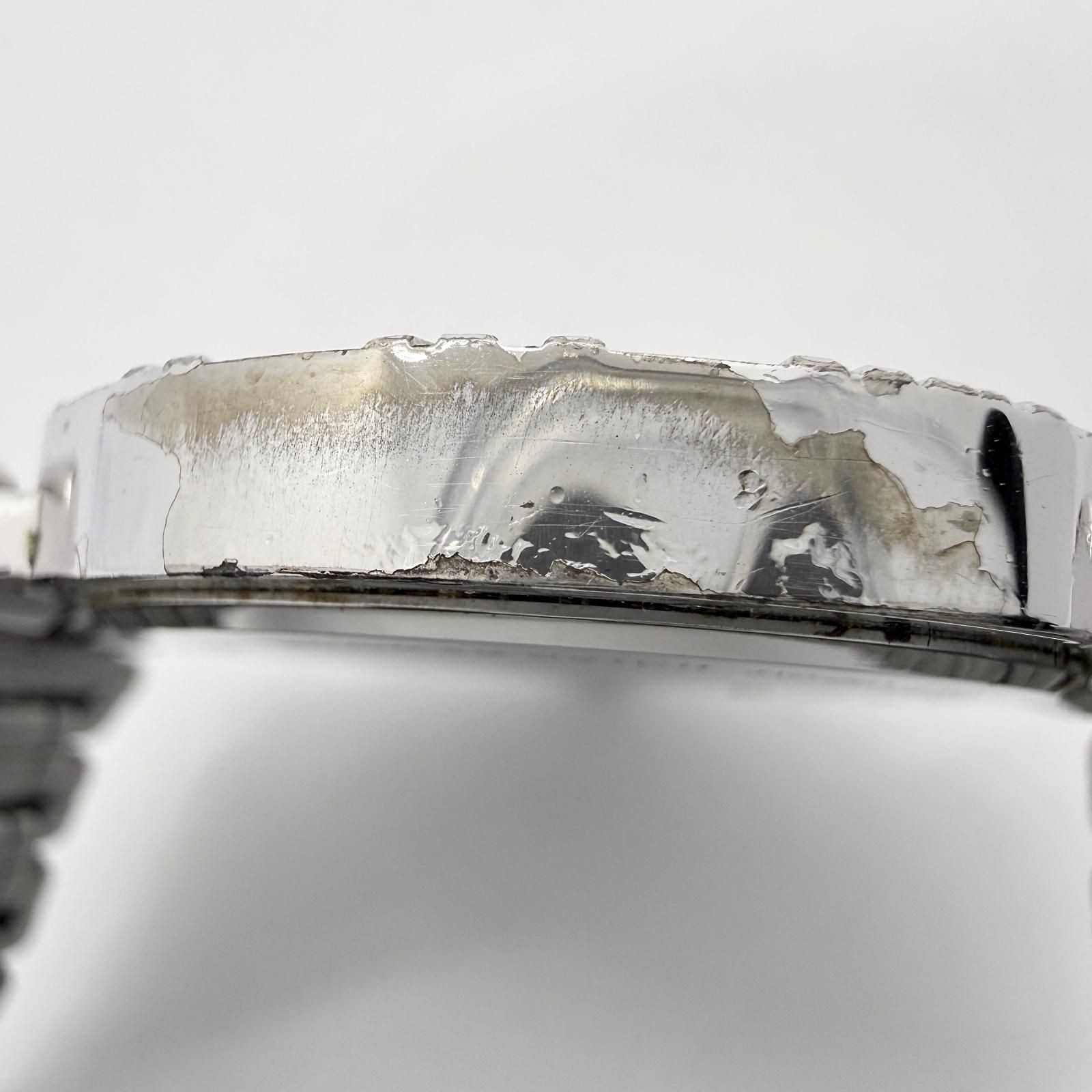 TIFFANY & Co. Atlas Authentic M0640 Quartz Watch Silver Dial Working w/Box Japan