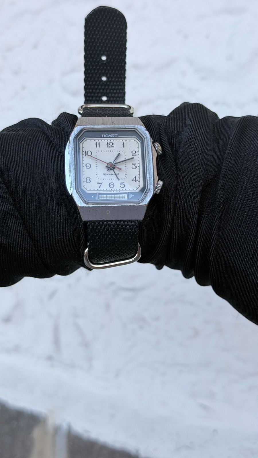 Poljot Alarm TV Vintage 34mm Manual Wind Soviet Men’s Watch Mechanical