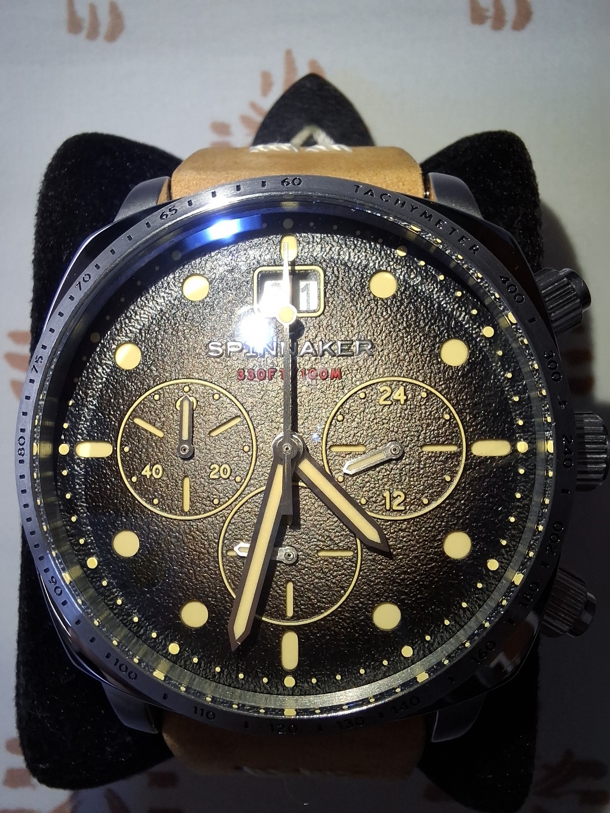 Spinnaker Hull Chronograph 42mm Watch (pre-owned)