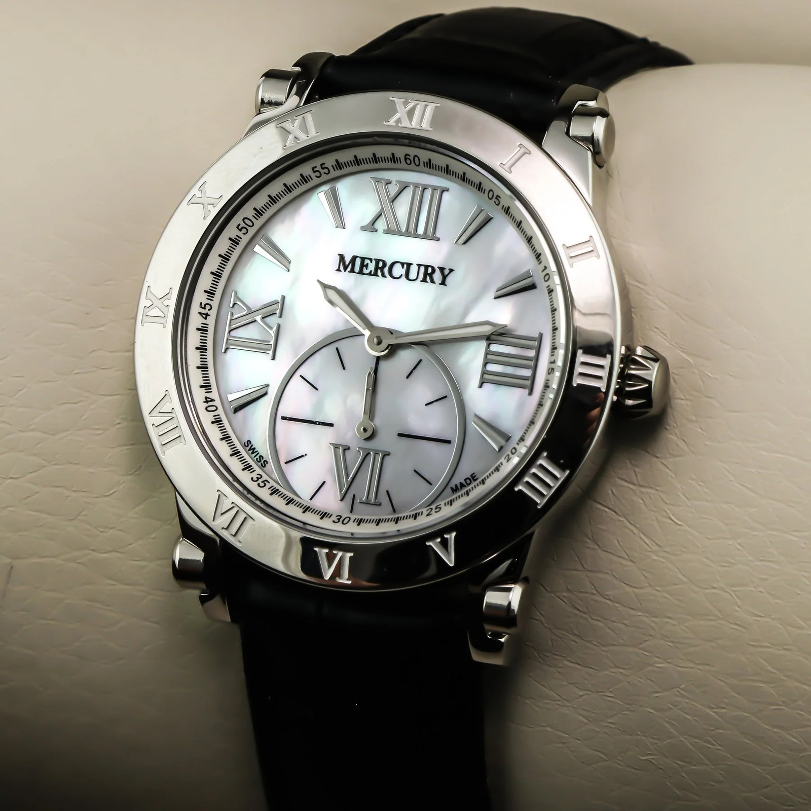 Mercury – Swiss Watch – ME255-SL-7 Swiss Quartz 36 mm ME255 50m (5 ATM, 169 ft)