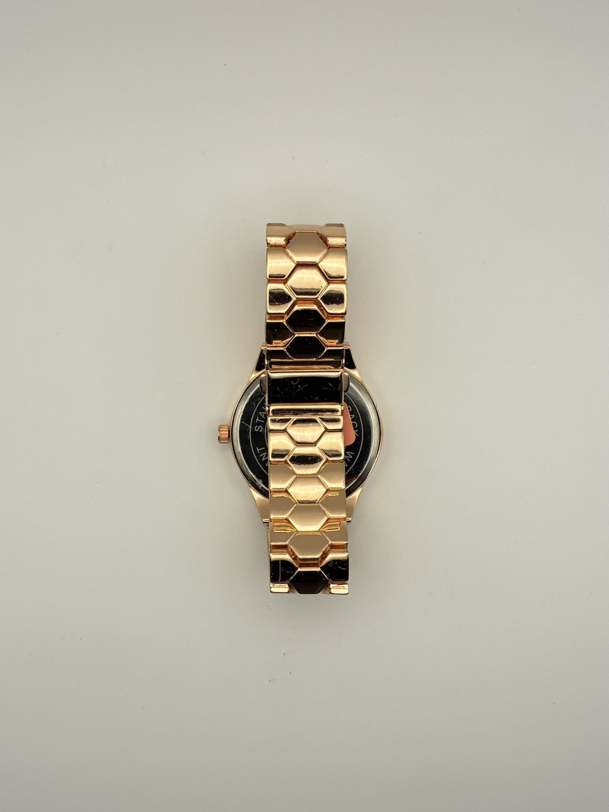 STRADA Men’s Watch Quartz Bronze Copper Water Resistant Stainless Steel