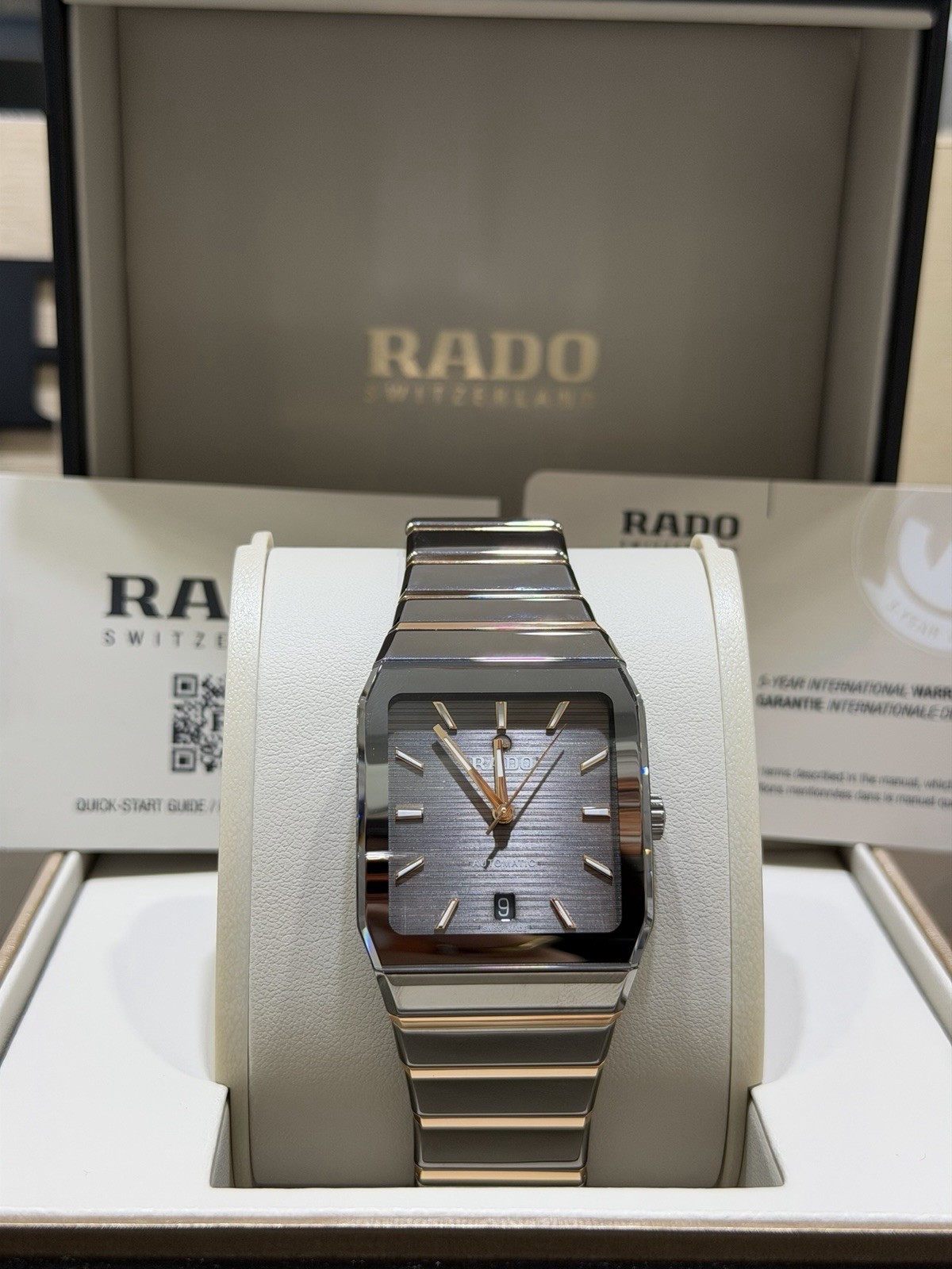 Rado Anatom Automatic 32.5mm Grey Ceramic Men’s Watch R10203102