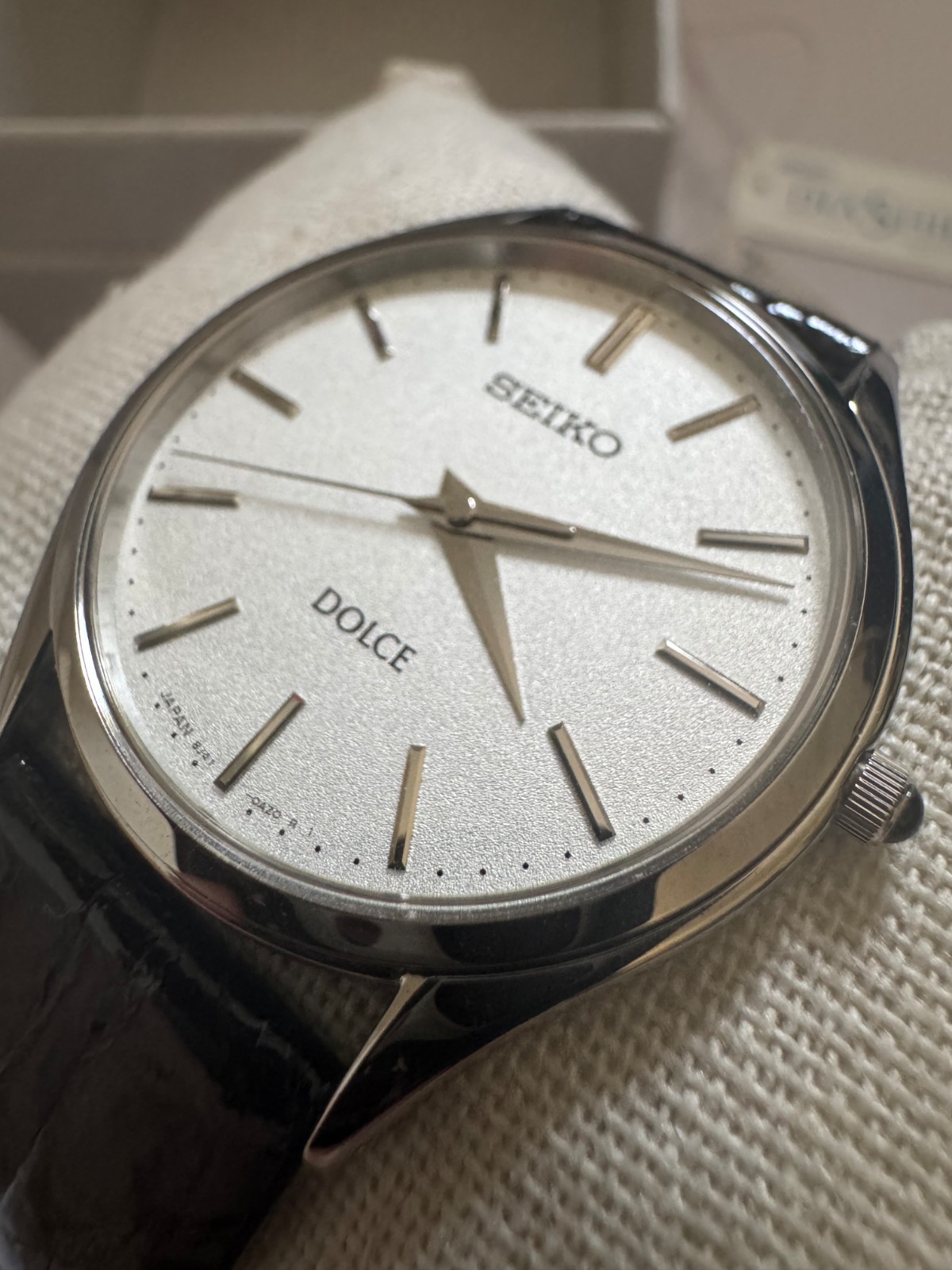 Unworn with Box&Papers – SEIKO Dolce 8J41-0AJ1 SACM171 Quartz Watch