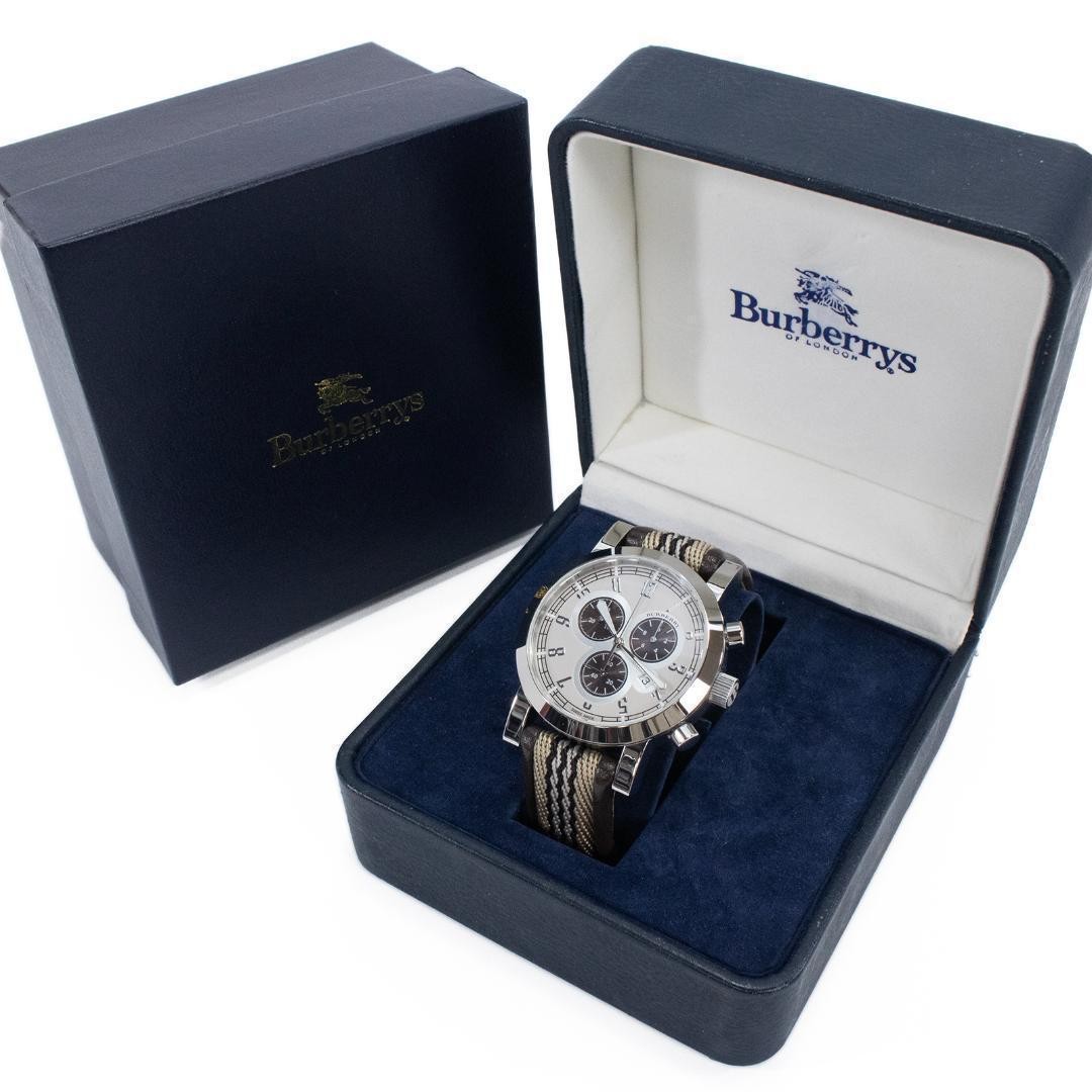 Burberry Endurance Men’s Chronograph Beige Watch Japan Quartz 072497