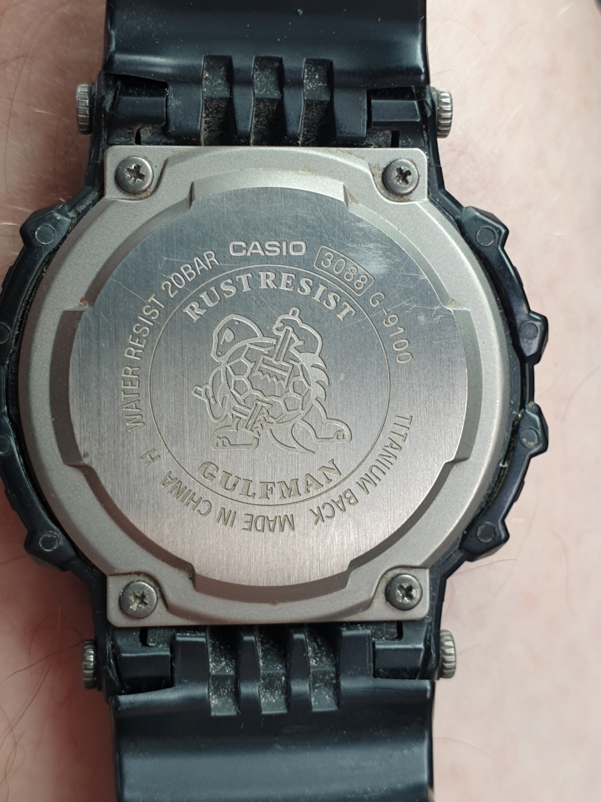 Casio G-Shock Gulfman Men’s Digital Watch G9100 Quartz