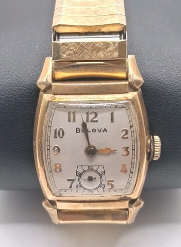 Vintage Bulova Lieutenant, WWII, Inscribed “From Mother and Father Dec 3 1941”