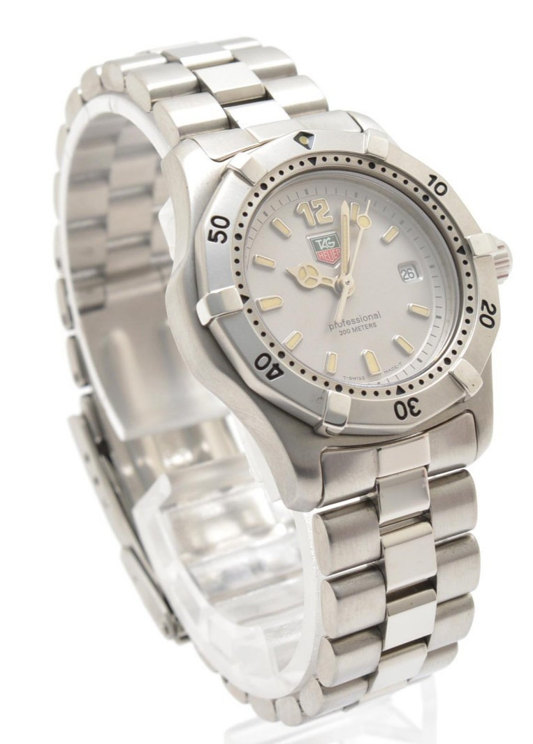 [NEAR MINT] TAG Heuer Professional 2000 WK1312 Silver Ladies Quartz QZ Watch