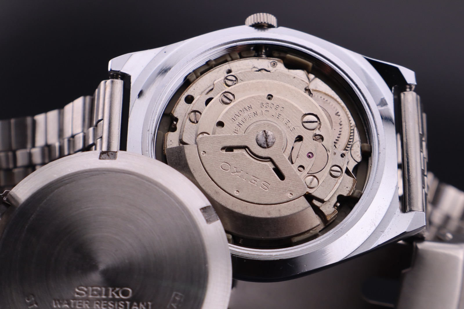 Vintage Seiko 5 Automatic 6309A Japan Made Men’s Wrist Watch, Day/Date