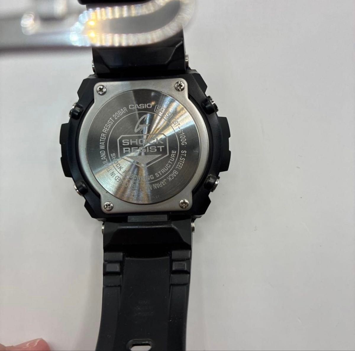 Beautiful Condition Tough Solar CASIO G SHOCK G STEEL GST S100G 1B Black