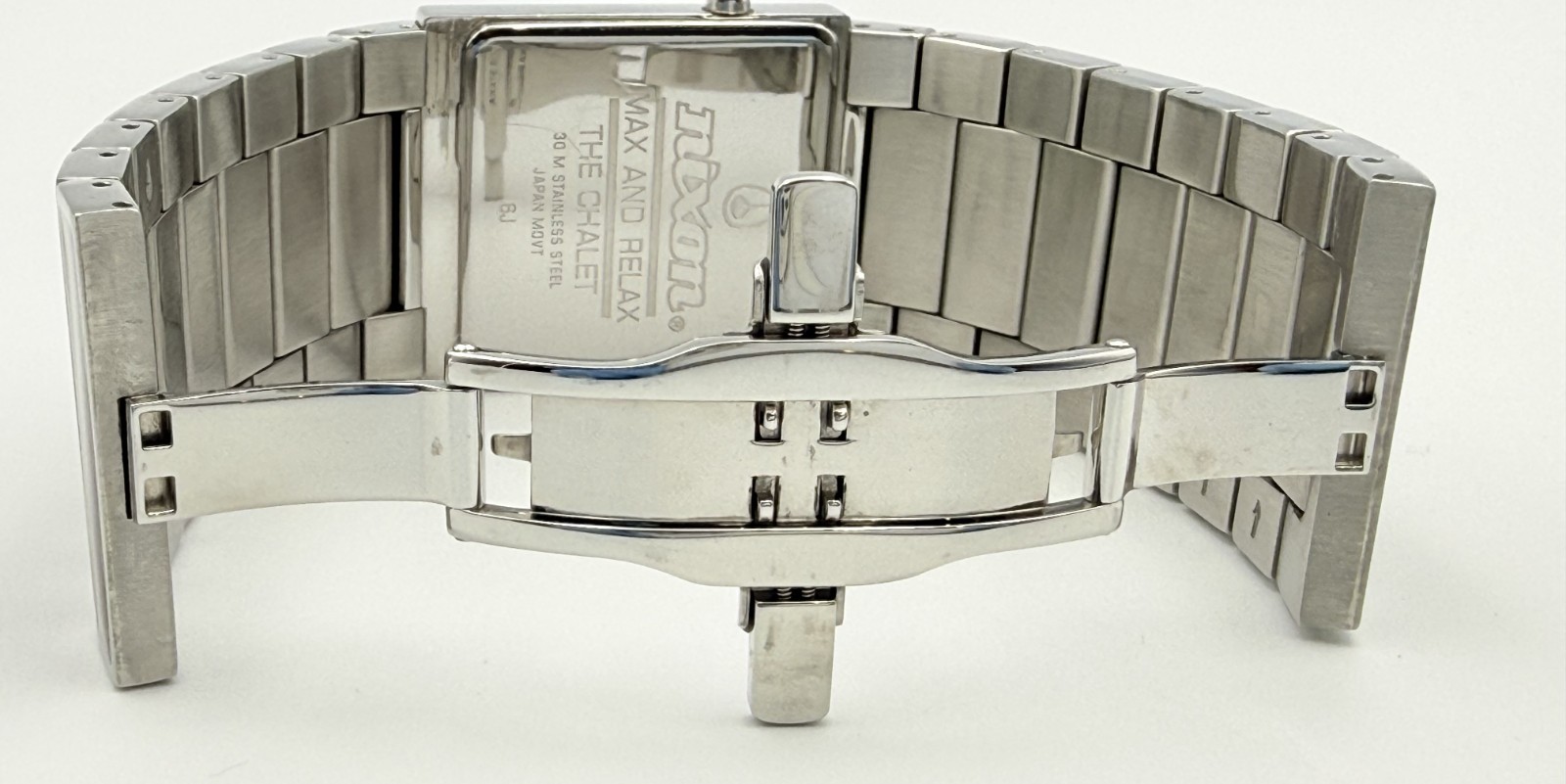 Nixon The Chalet Wood Panel Quartz Watch Wrist 18cm (7.1in) – Rank B