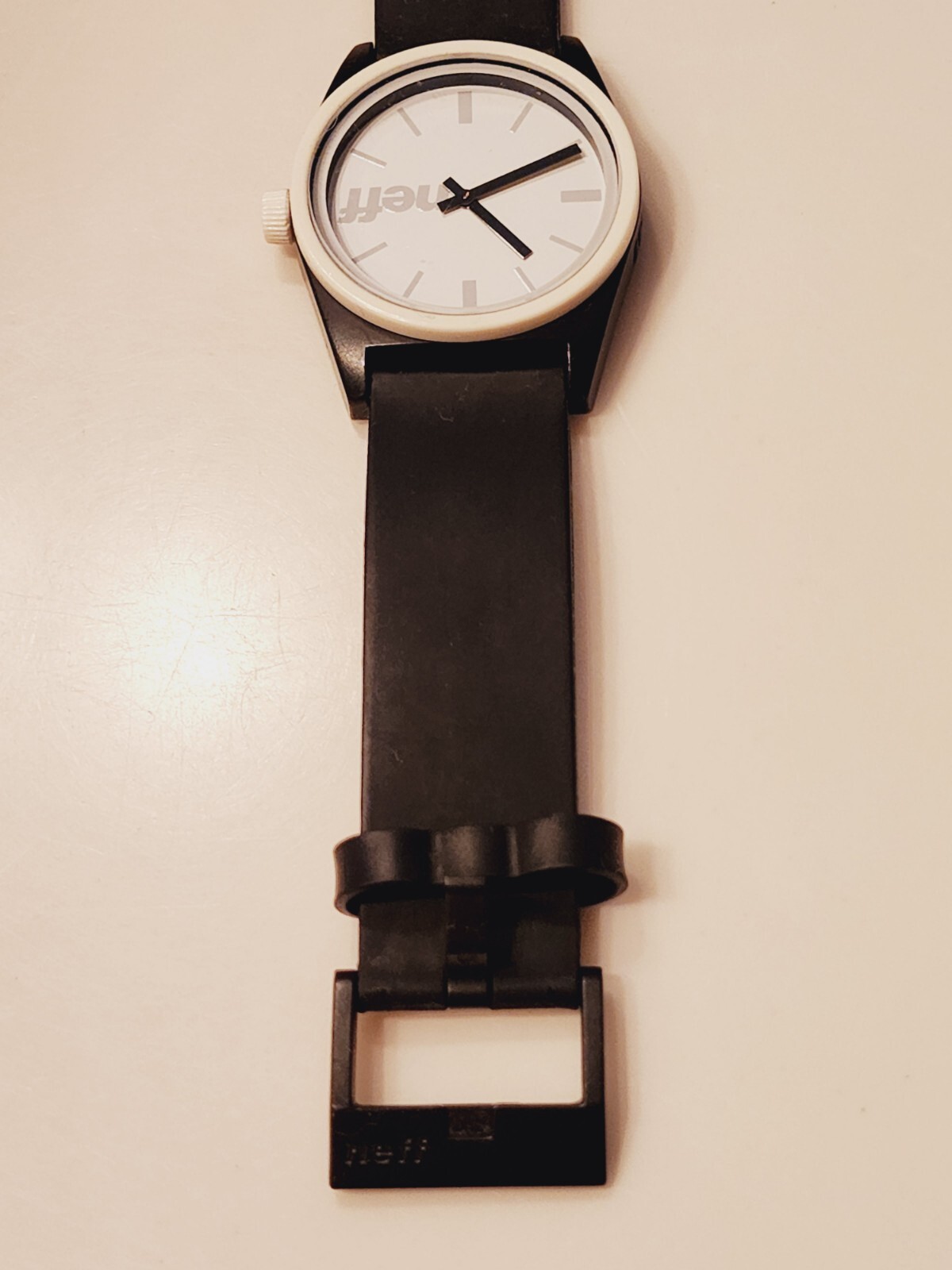 2 Neff Watches. DAILY ( Black/White ) & DIGI ( Multicolor ) BOTH RUNNING