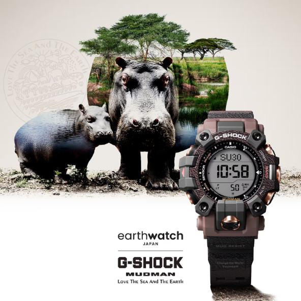 Earthwatch Japan & Casio G-Shock Collaborated New Watch【GW-9502KJ-8JR MUDMAN】