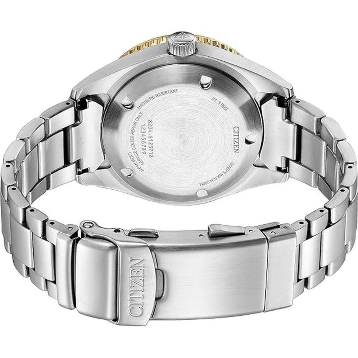 Citizen Promaster Automatic Diver Men’s 41mm Watch Stainless Day Date NY0125-83E