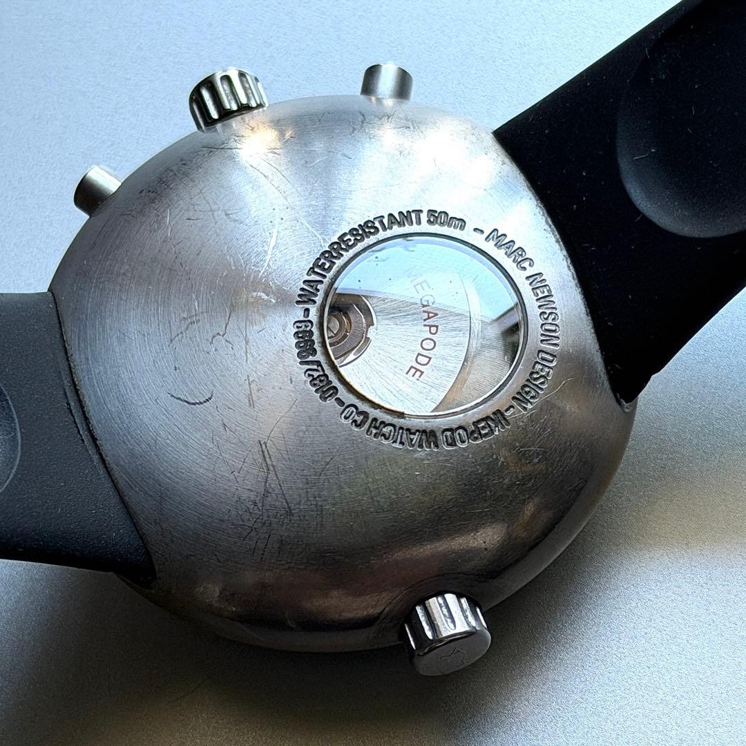 IKEPOD Megapod Marc son Titanium Automatic Rare 90s Original