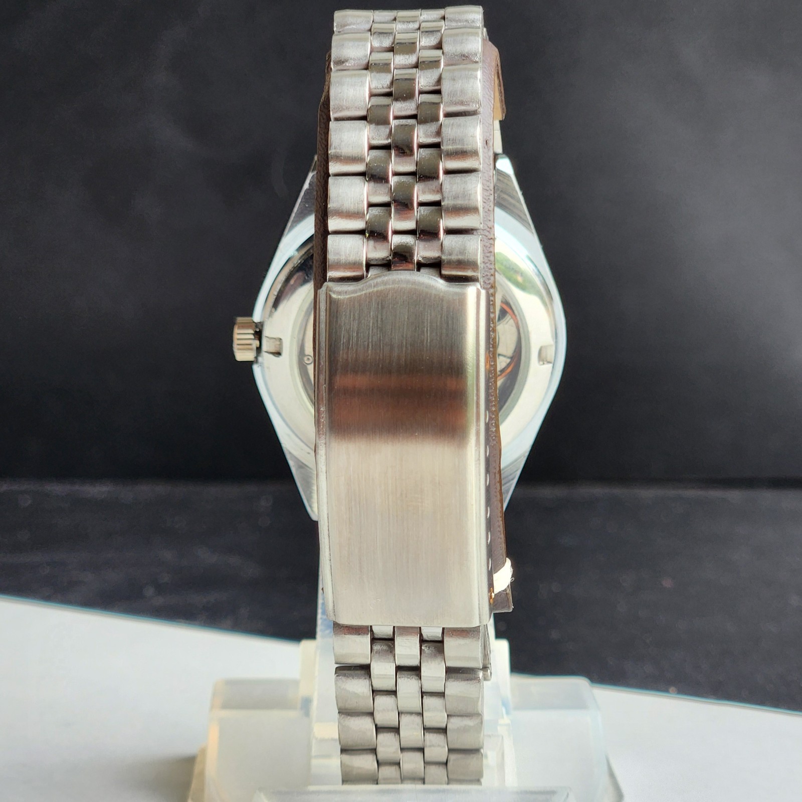 Vintage HMT Kohinoor Fluted Bezel Mechanical Hand Winding Wrist Watch A23