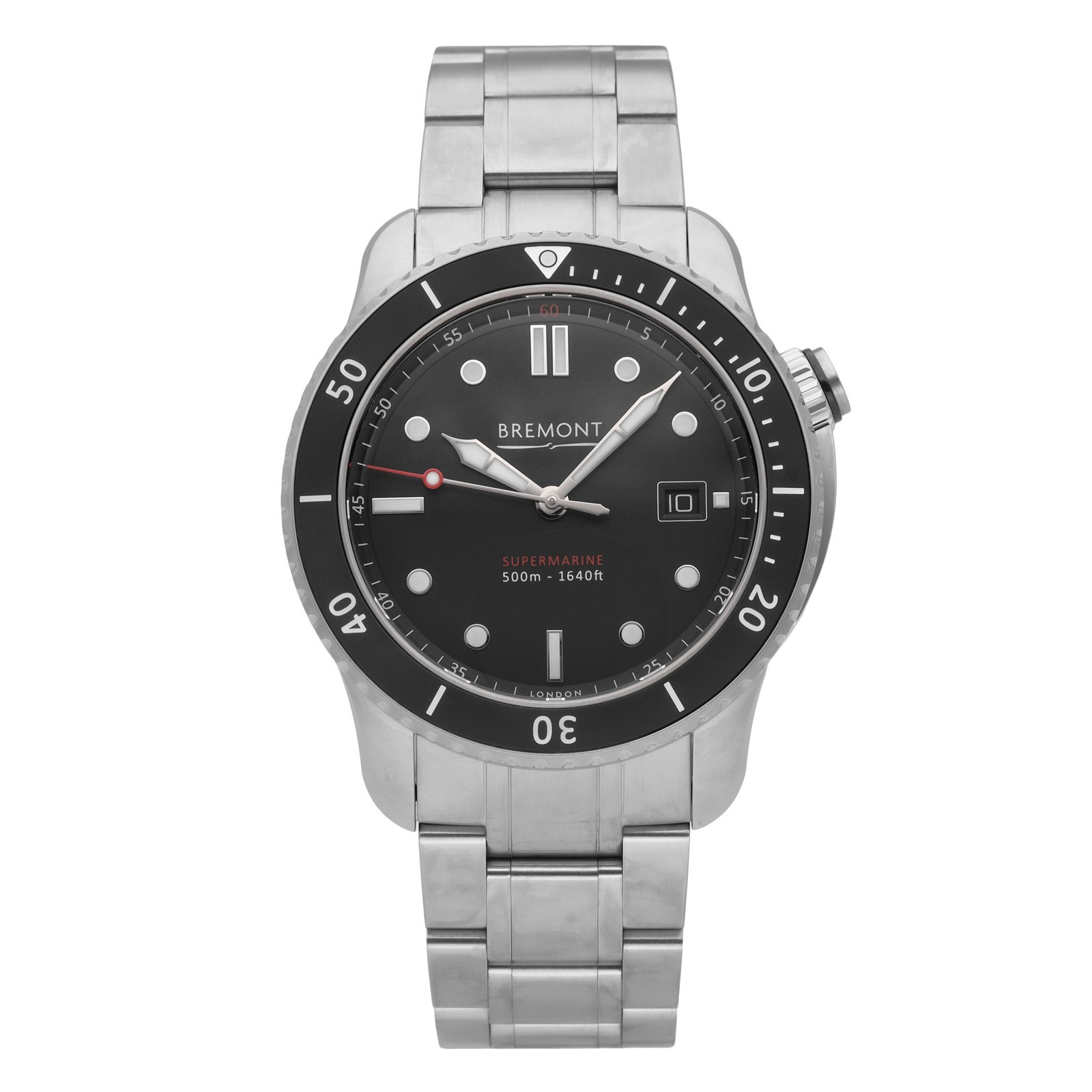Bremont Supermarine S500 Black Dial 42mm Automatic Men’s Watch S500-BK-2018-B