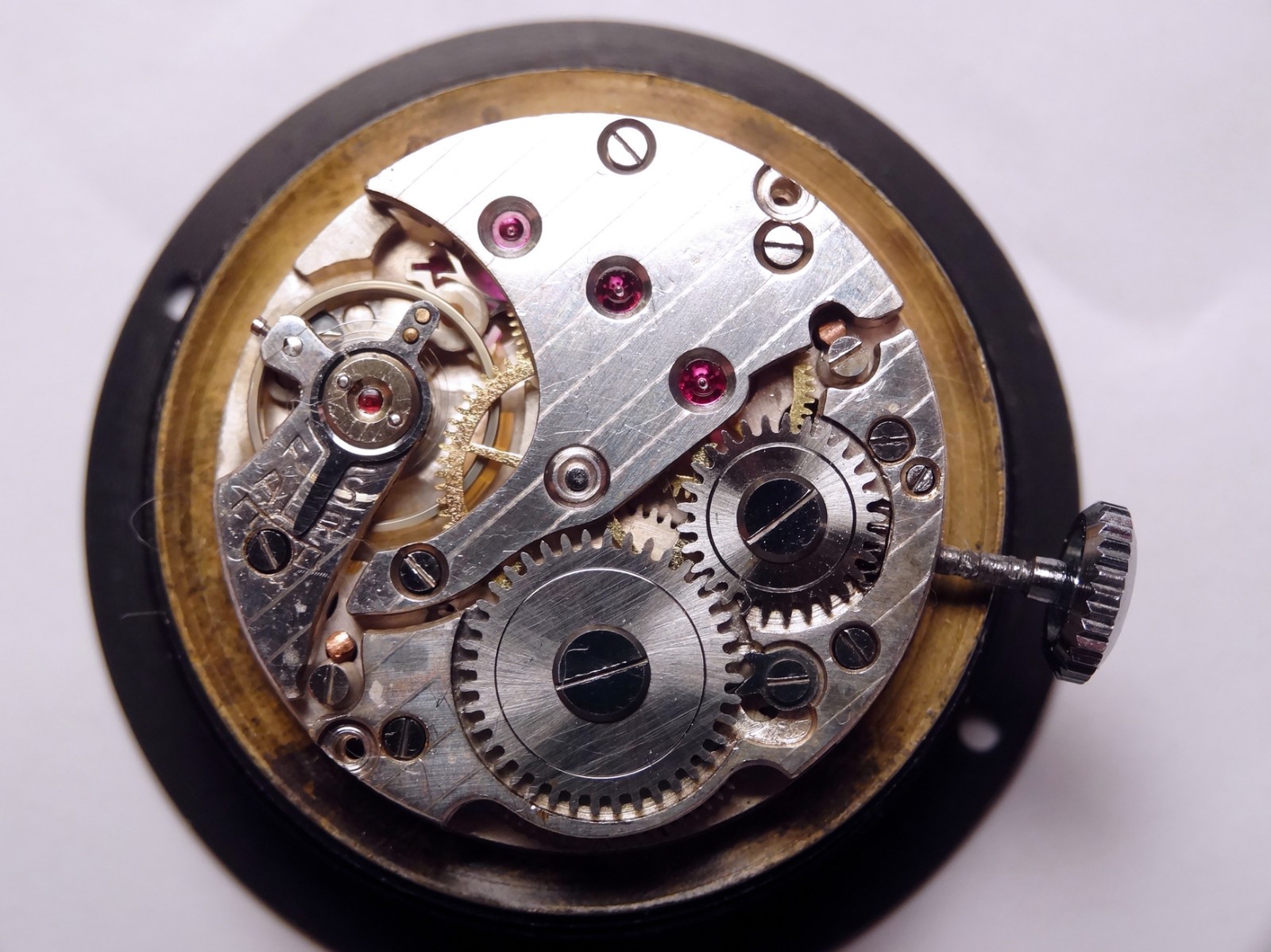 Perfex Hermetique Cal. Cupillard 233, Rare Case Maker, Crab Style, Patina, Works