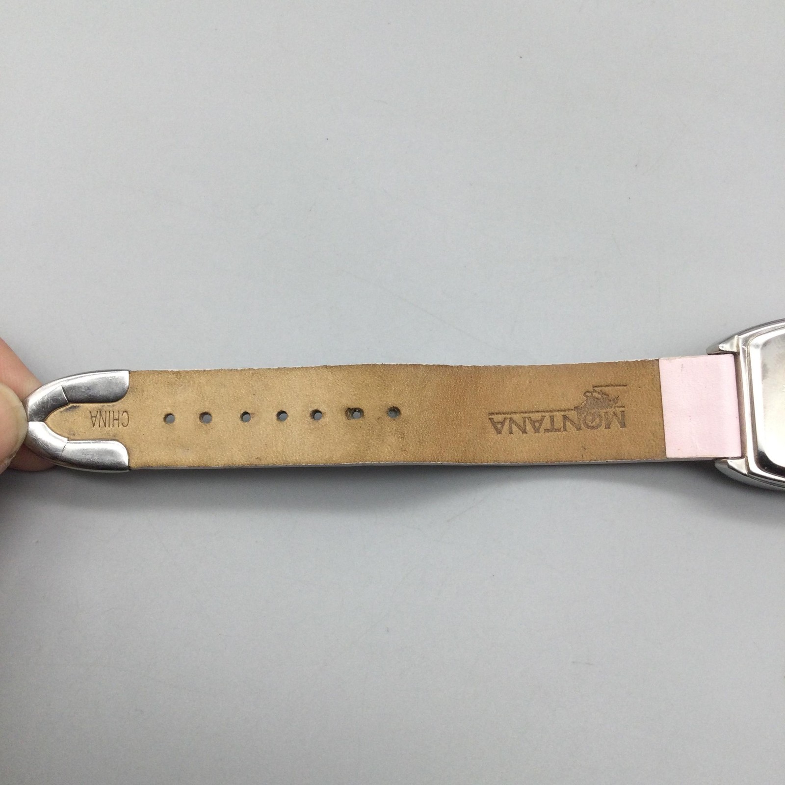 Montana Womens Watch 28mm Pink Crystals Breast Cancer Awareness New Battery