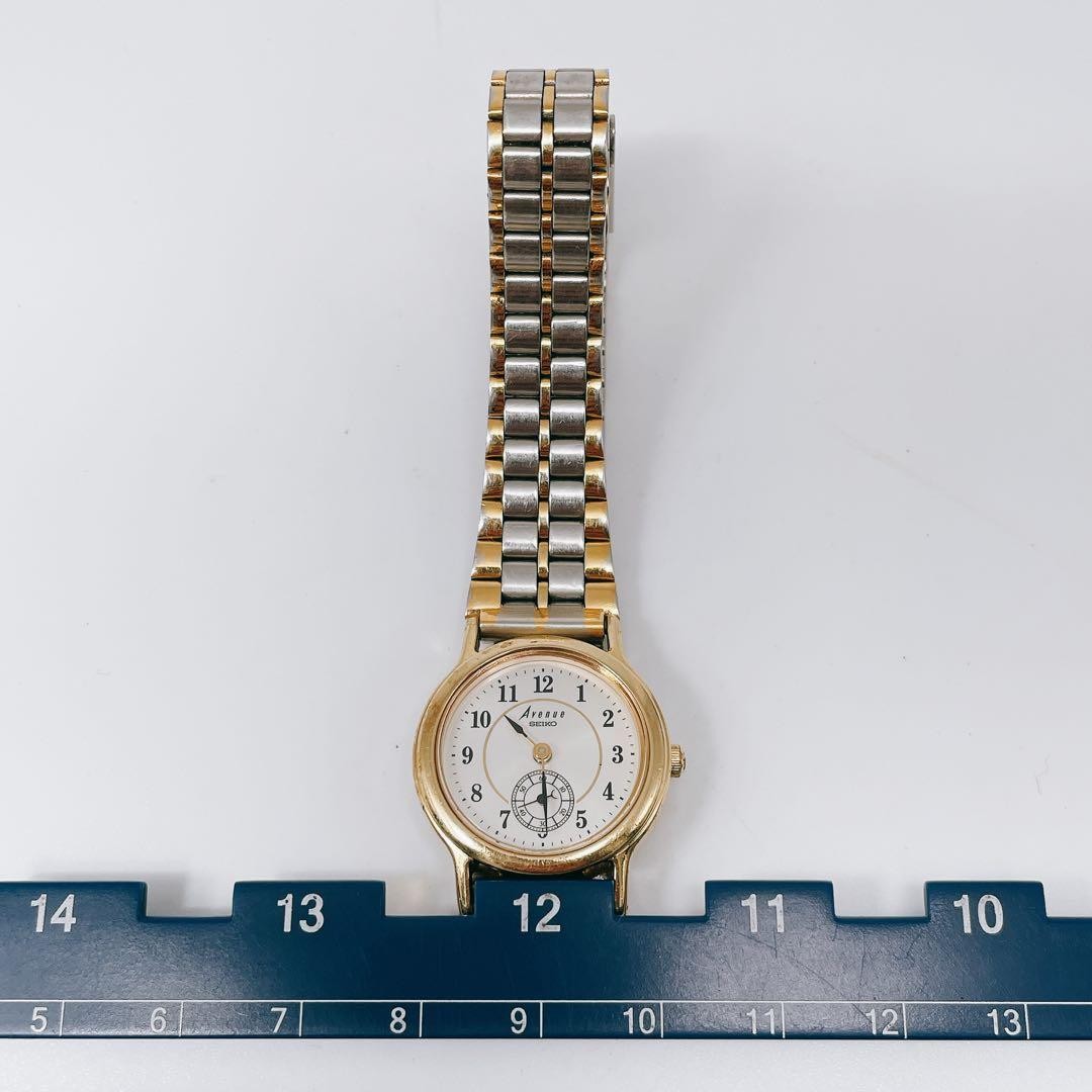 Seiko Avenue Gold Quartz Vintage Ladies Watch Japan Working 071110