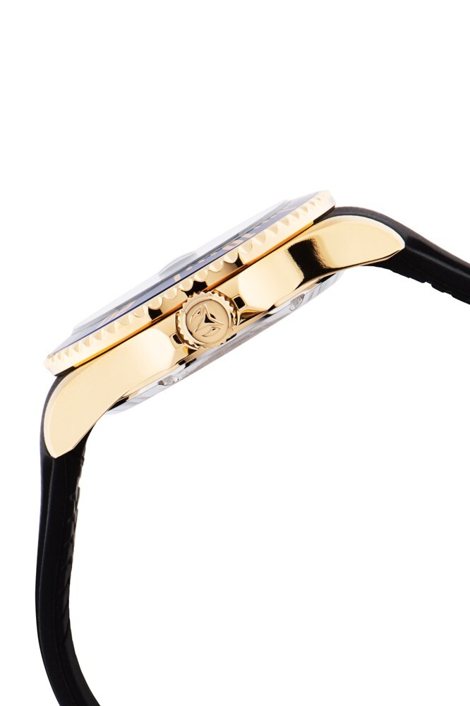 TechnoMarine Men’s Manta Sea Blue Dial Quartz Gold Watch TM-220115