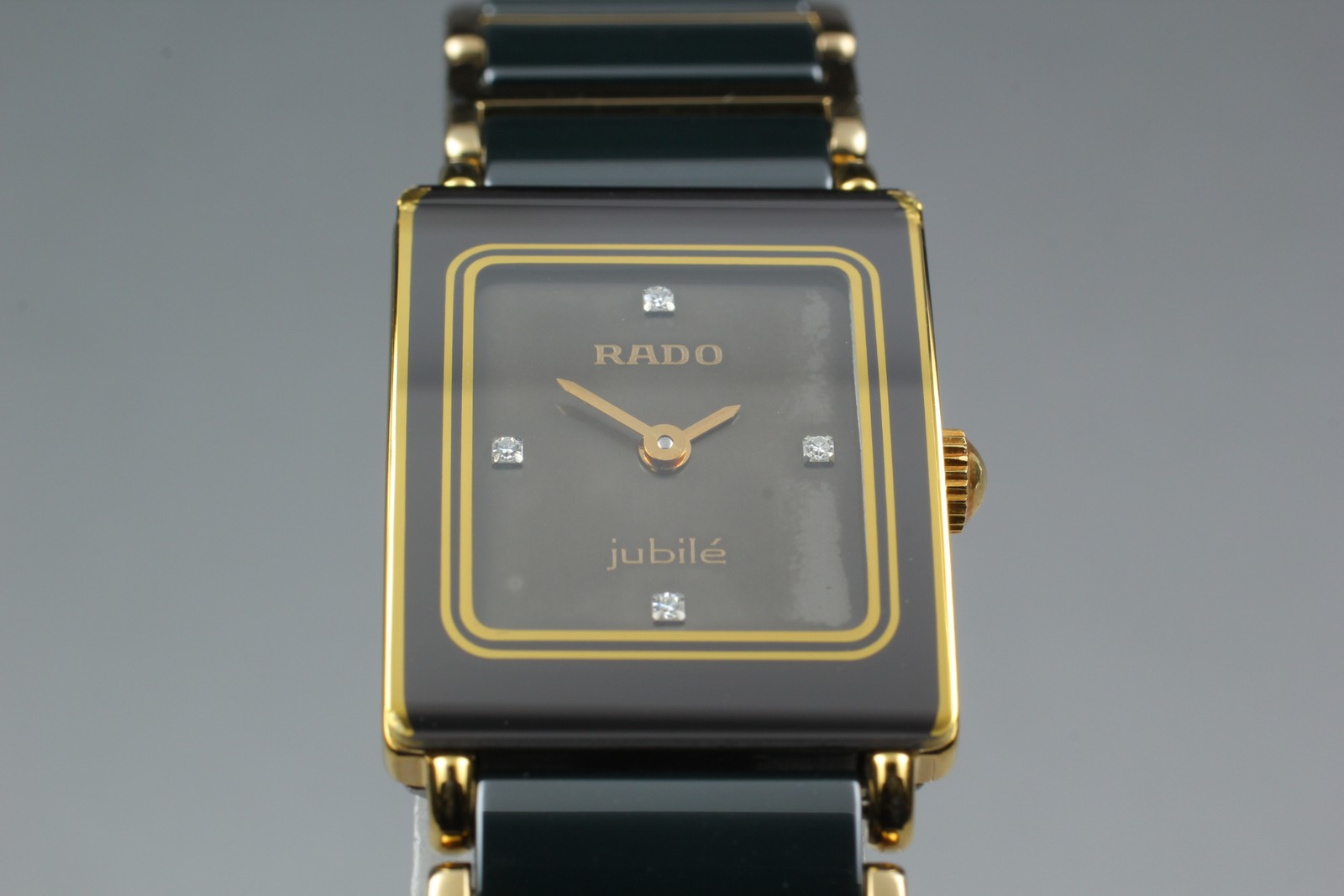 CLA’D [Near MINT] RADO Jubile 153.0283.3 Quartz 4 Stones Woman’s Watch FromJAPAN