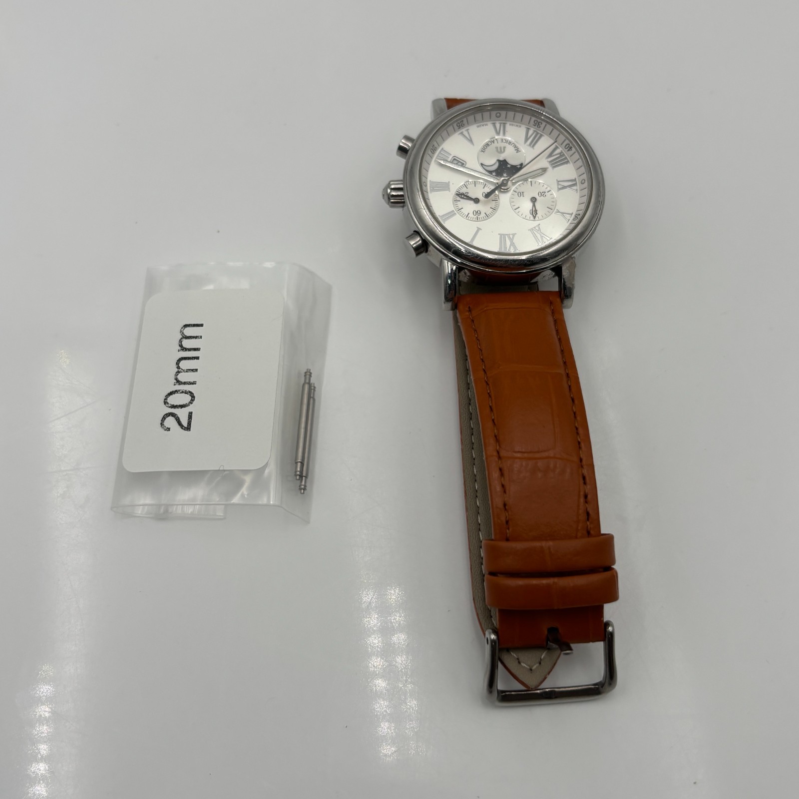 Maurice Lacroix Les Classiques Phase 40cm – Stainless Steel – LC1048 Good Shape!