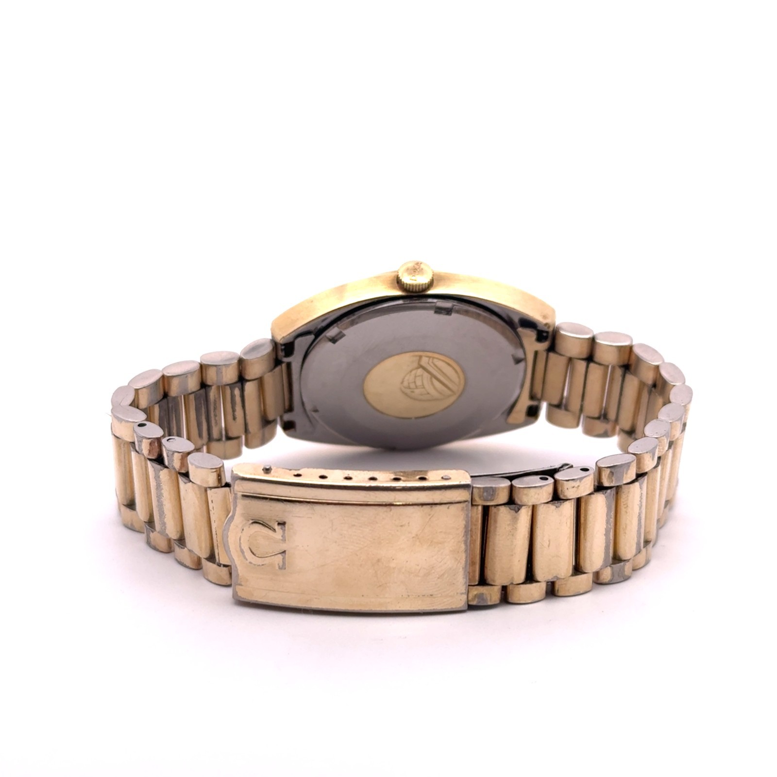Omega Constellation Automatic Chronometer 14k Gold Filled Vintage Watch 35mm
