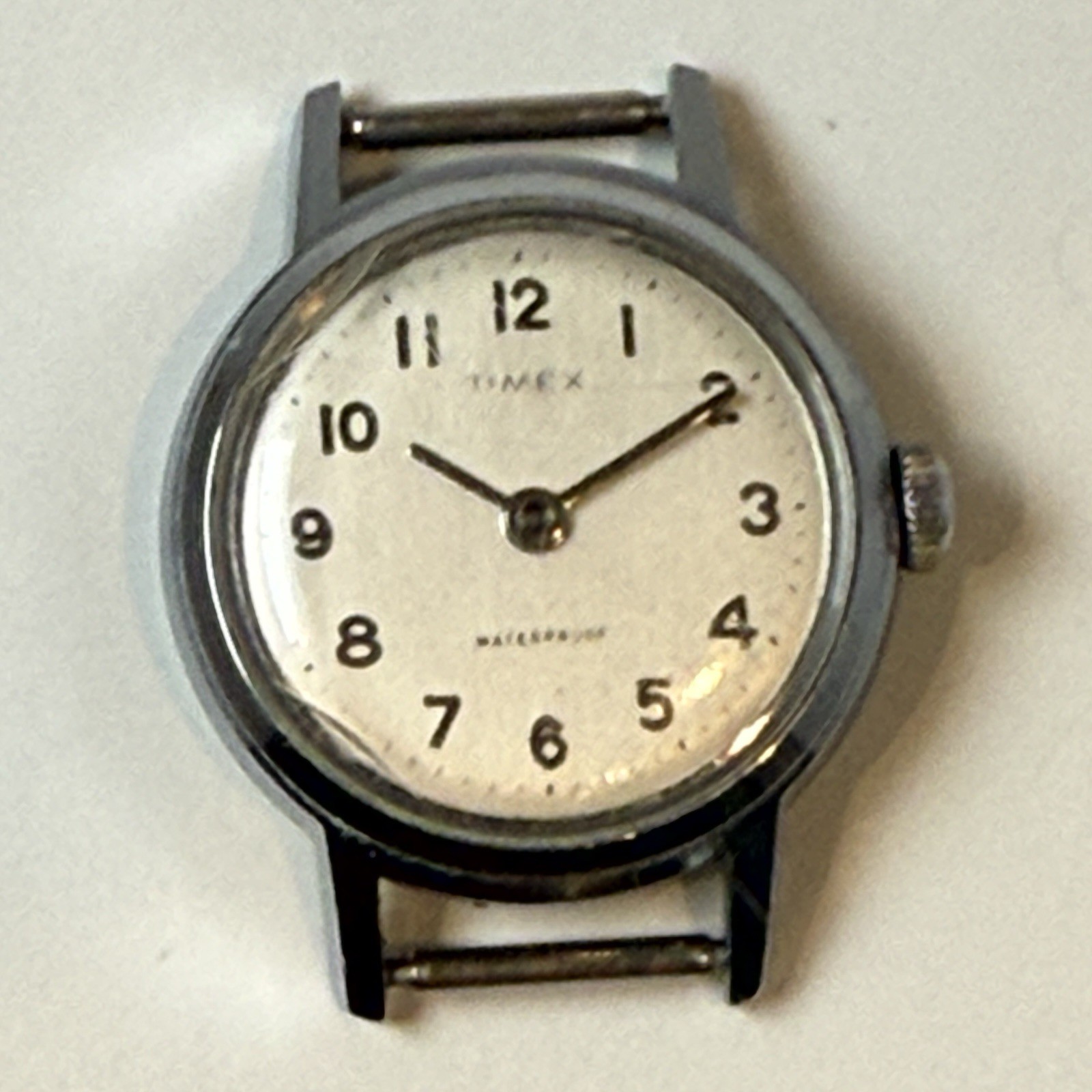 Vintage 1960s Womens Timex Mechanical Watch 27mm 12mm Lug Runs EUC